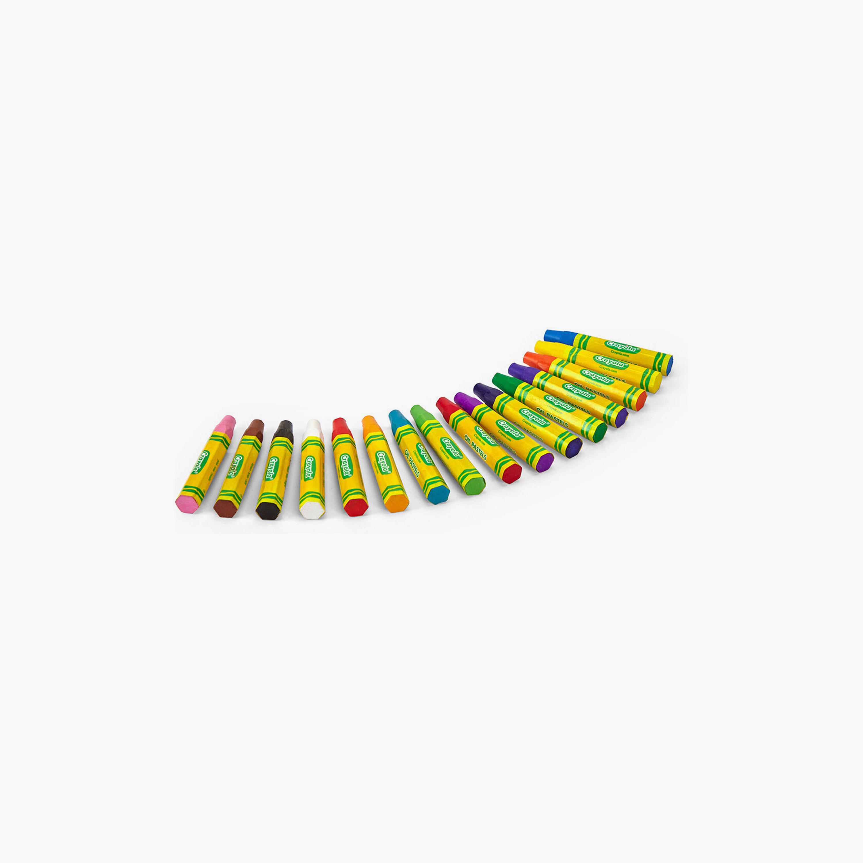 Crayola 16-Piece Oil Pastels Colors-school-artsandcrafts-image-1