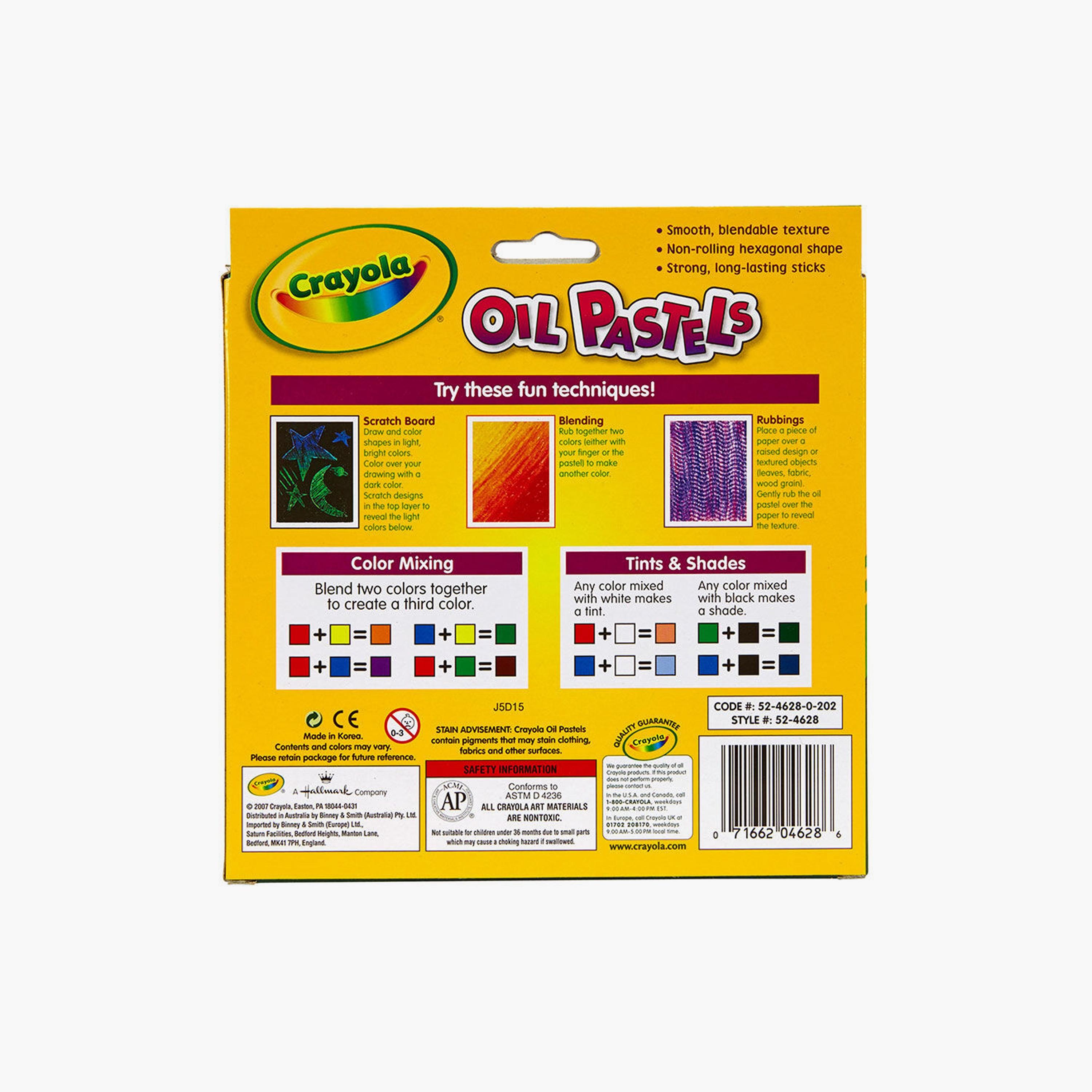 ألوان الباستيل الزيتي من كرايولا - 28 قطعة-school-artsandcrafts-image-5