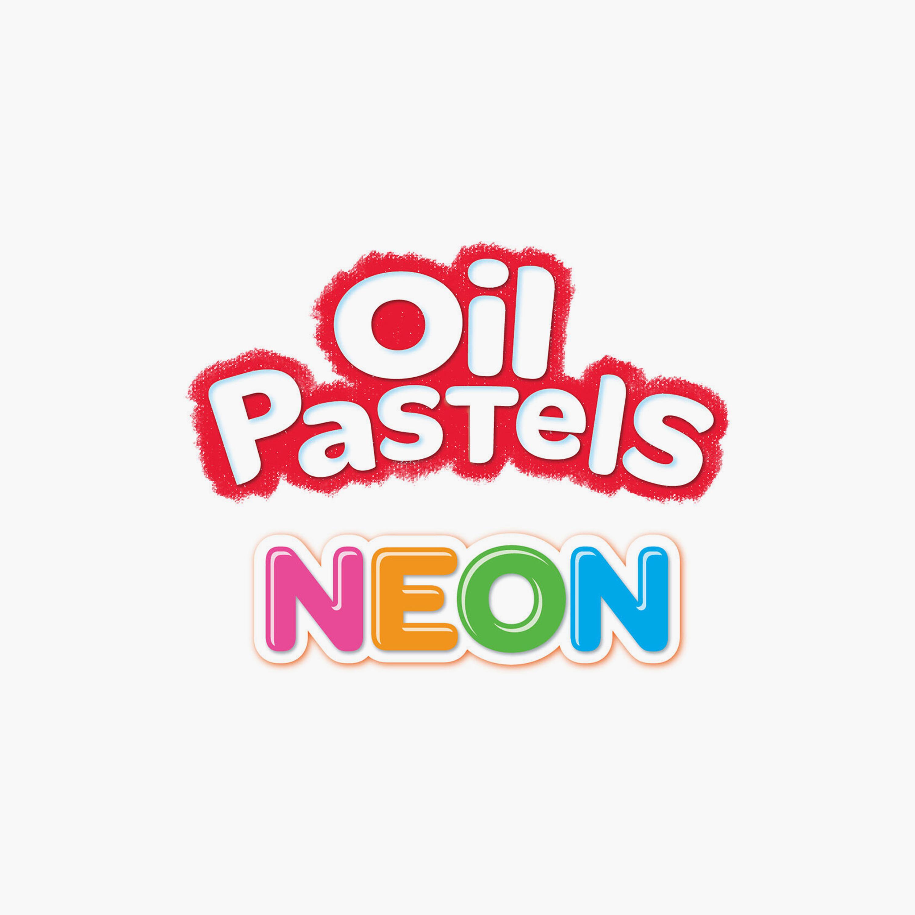 Crayola 12-Piece Oil Pastel Colors - Neon-school-artsandcrafts-image-2