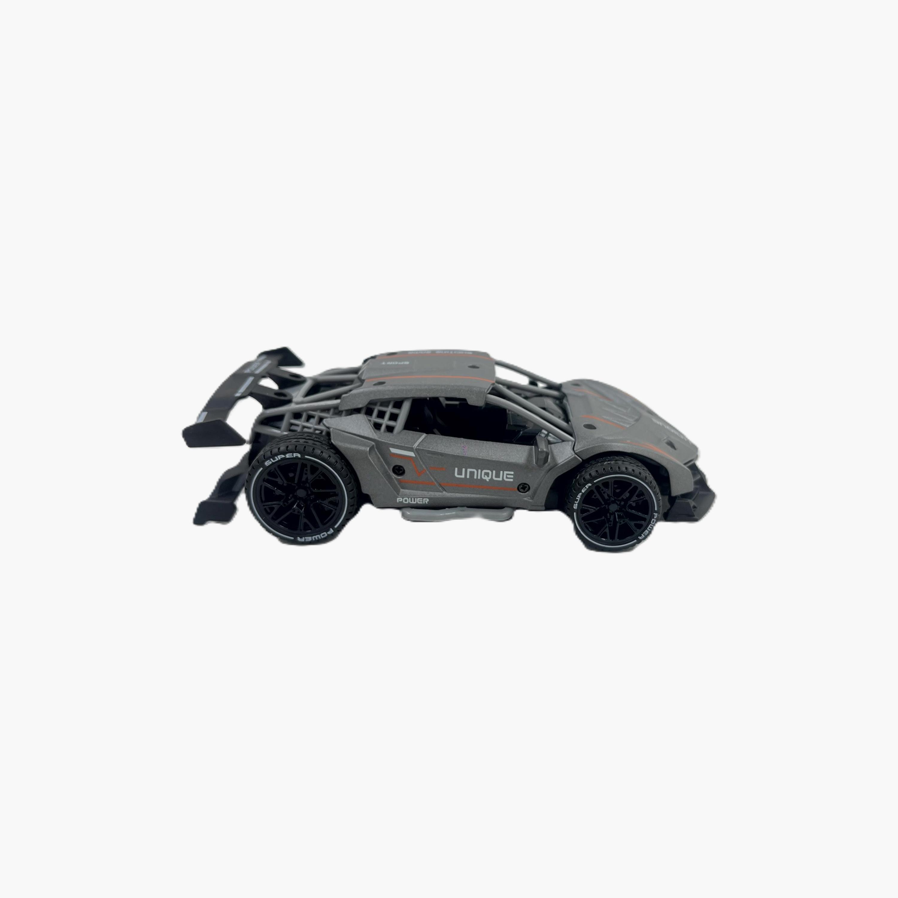 D-Power 1:32 scale Diecast Pull Back with Sounds – Gray-toys-playvehicles-cars-image-1