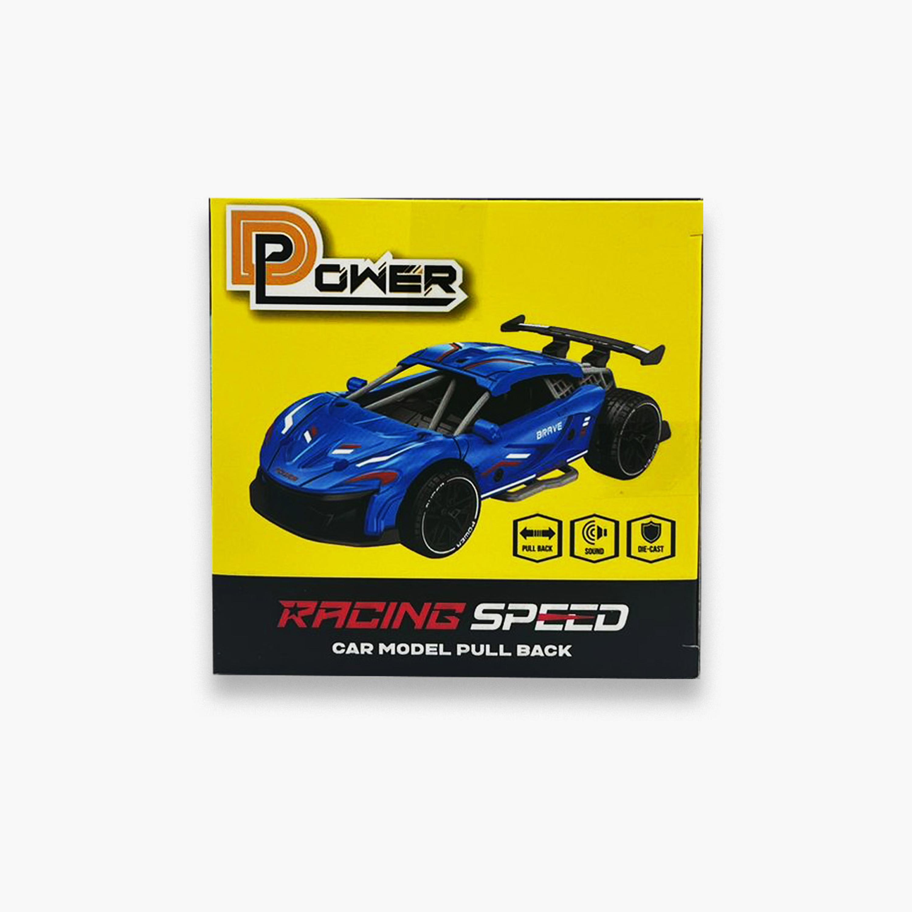 D-Power 1:32 scale Diecast Pull Back with Sounds – Gray-toys-playvehicles-cars-image-4