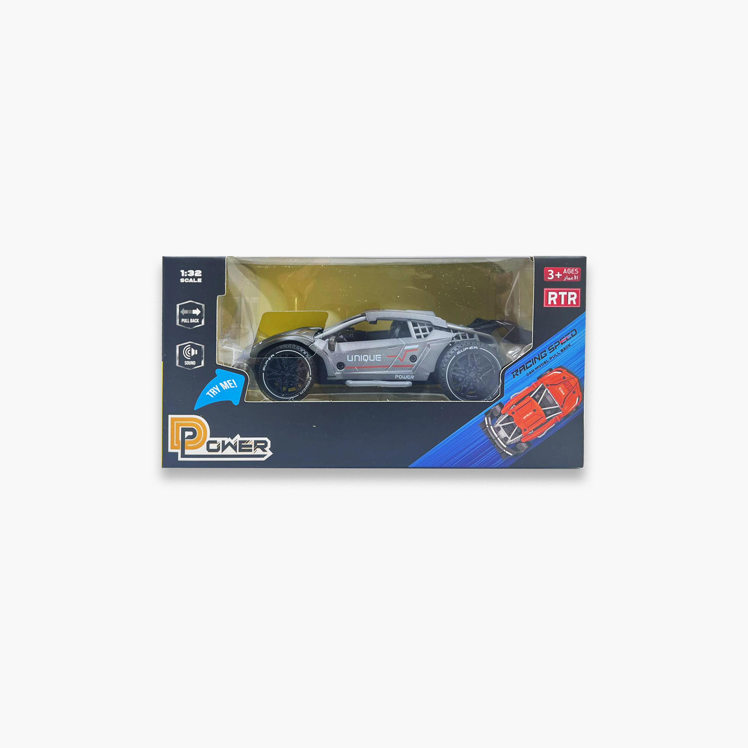 D-Power 1:32 scale Diecast Pull Back with Sounds – Gray-toys-playvehicles-cars-image-5