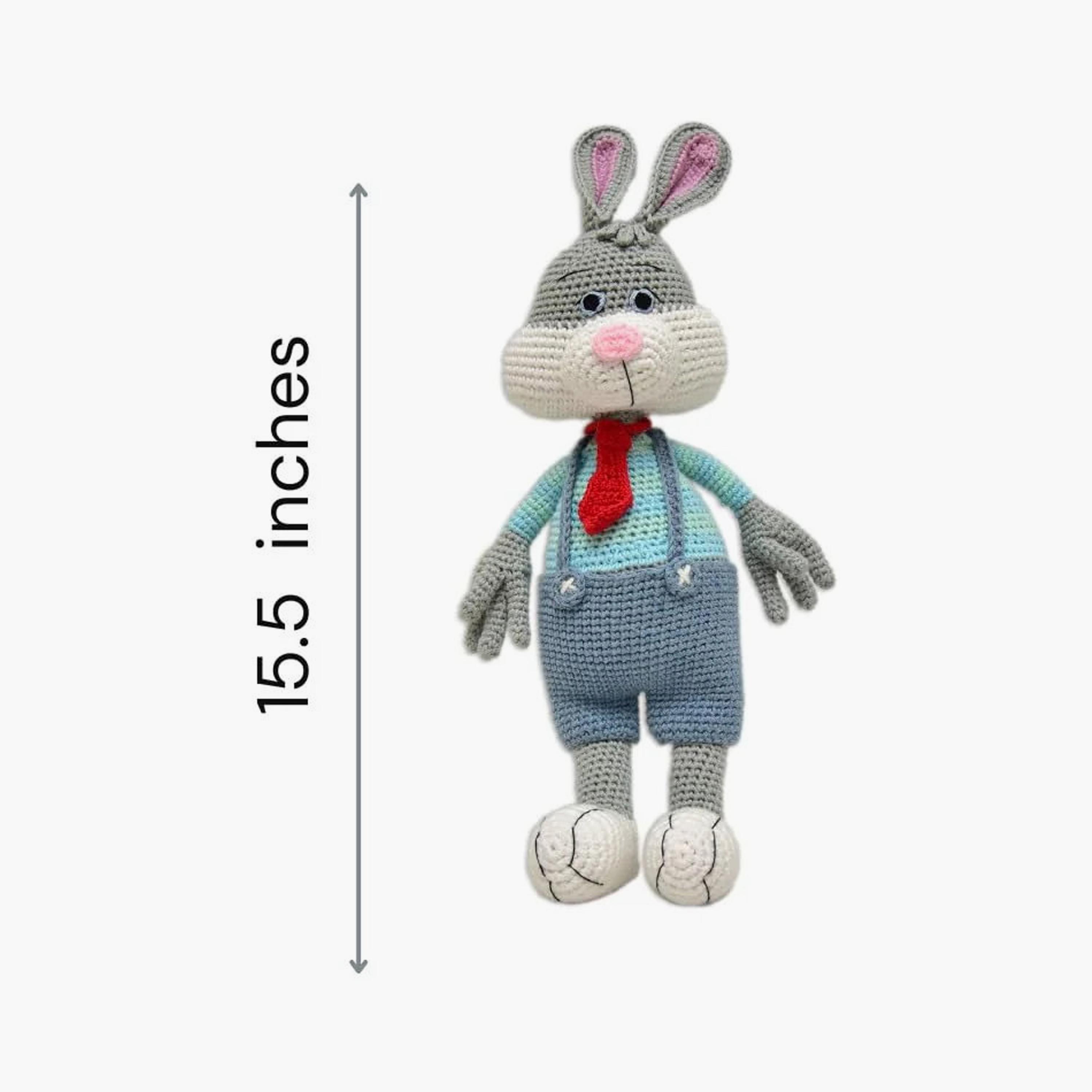 Happy Threads Handmade Crocheted Toy - Jasper the Bunny - 16 inch-toys-dollsandplaysets-dolls-image-3