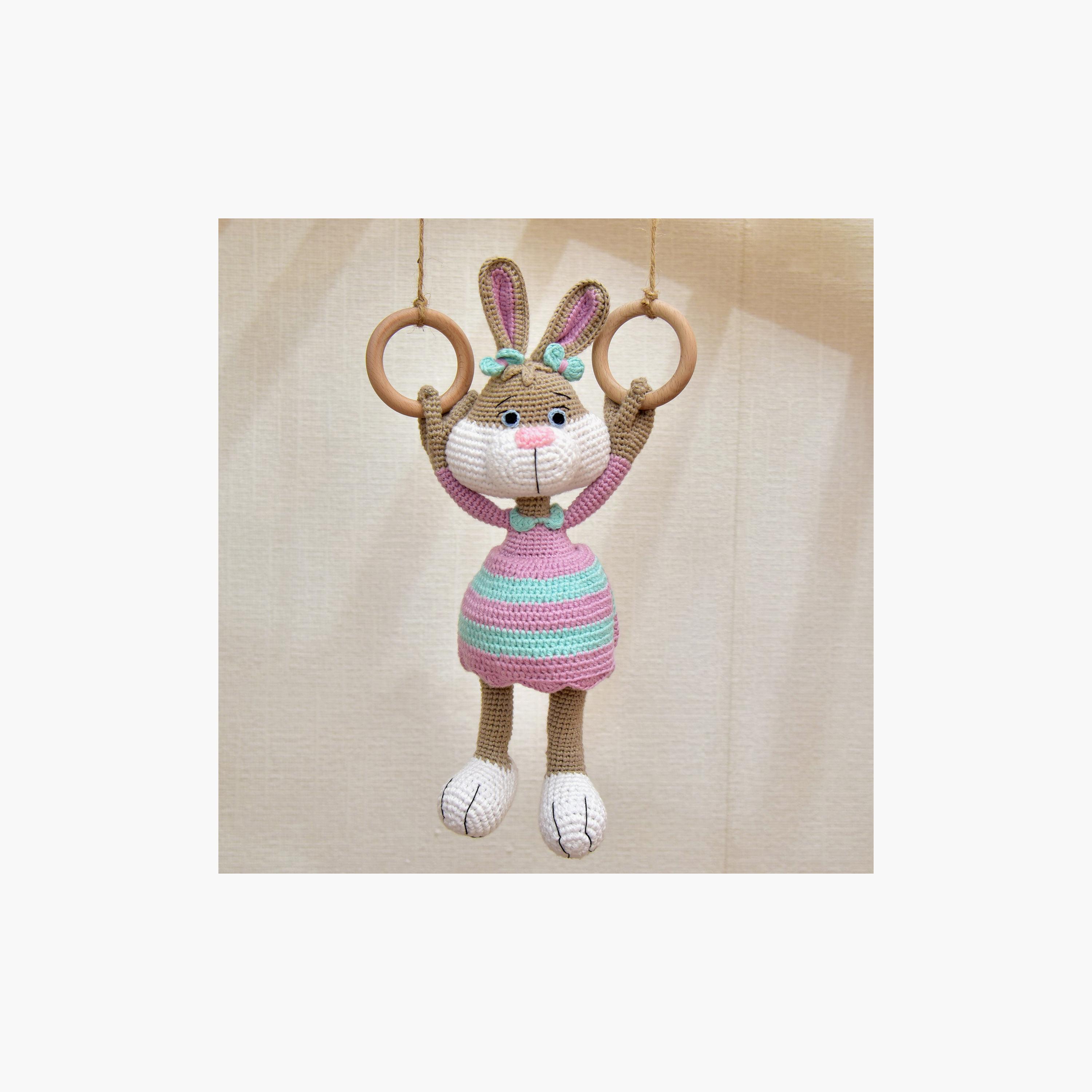 Happy Threads Handmade Crocheted Toy - Jill the Bunny - 16 inch-toys-dollsandplaysets-dolls-image-2