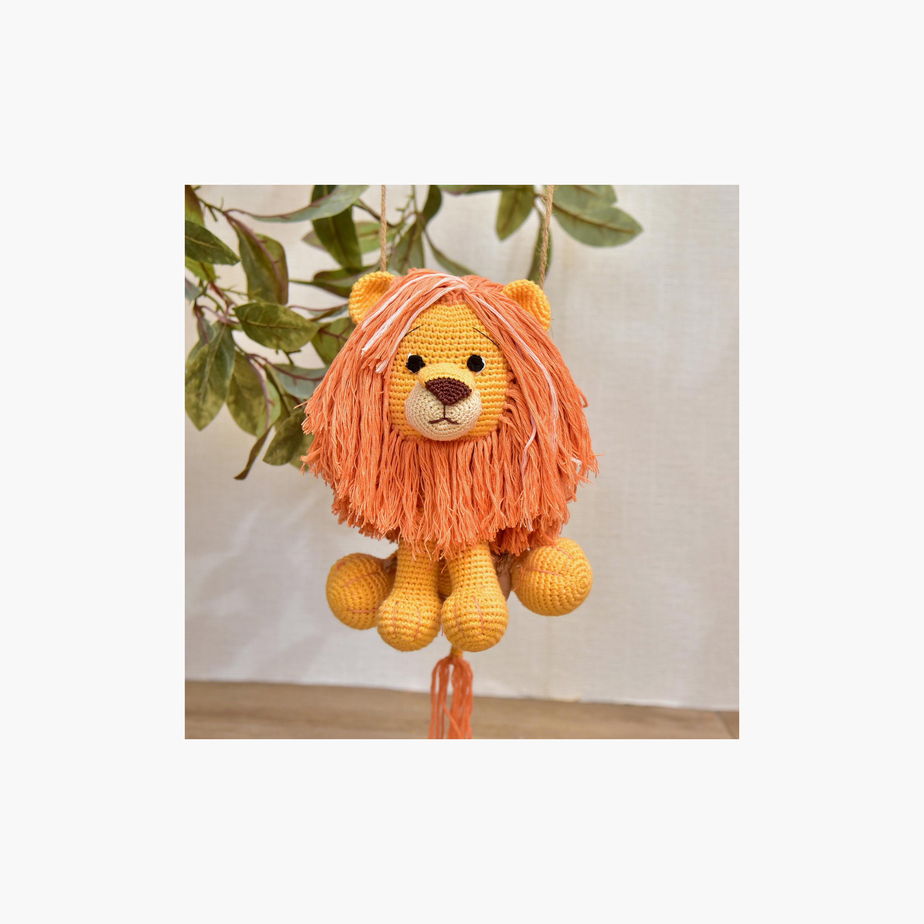 Happy Threads Handmade Crocheted Toy - Asad the Lion - 10 inch-toys-dollsandplaysets-dolls-image-4