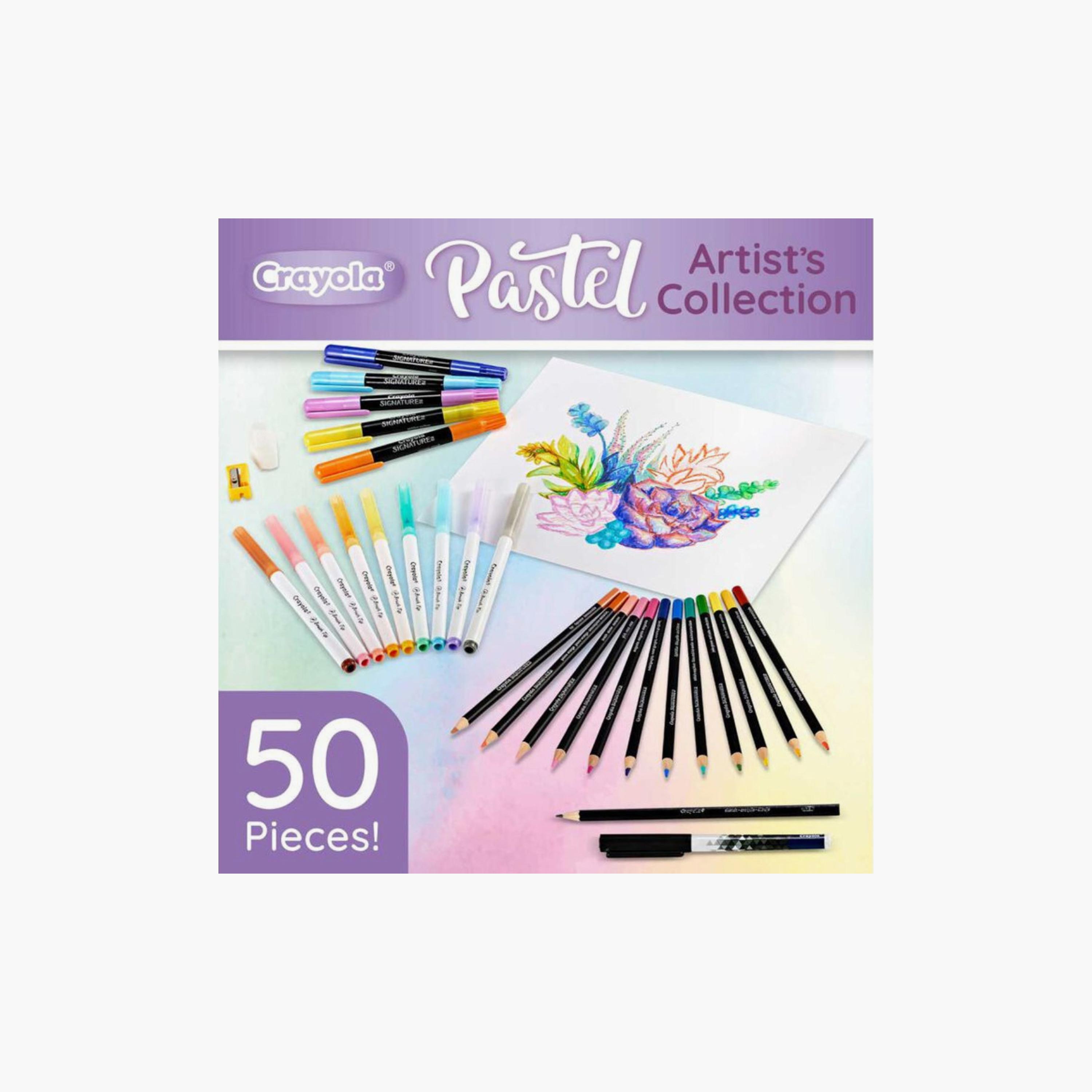 كتاب تلوين مجموعة فناني الباستيل من كرايولا-school-stationery-sets-image-1