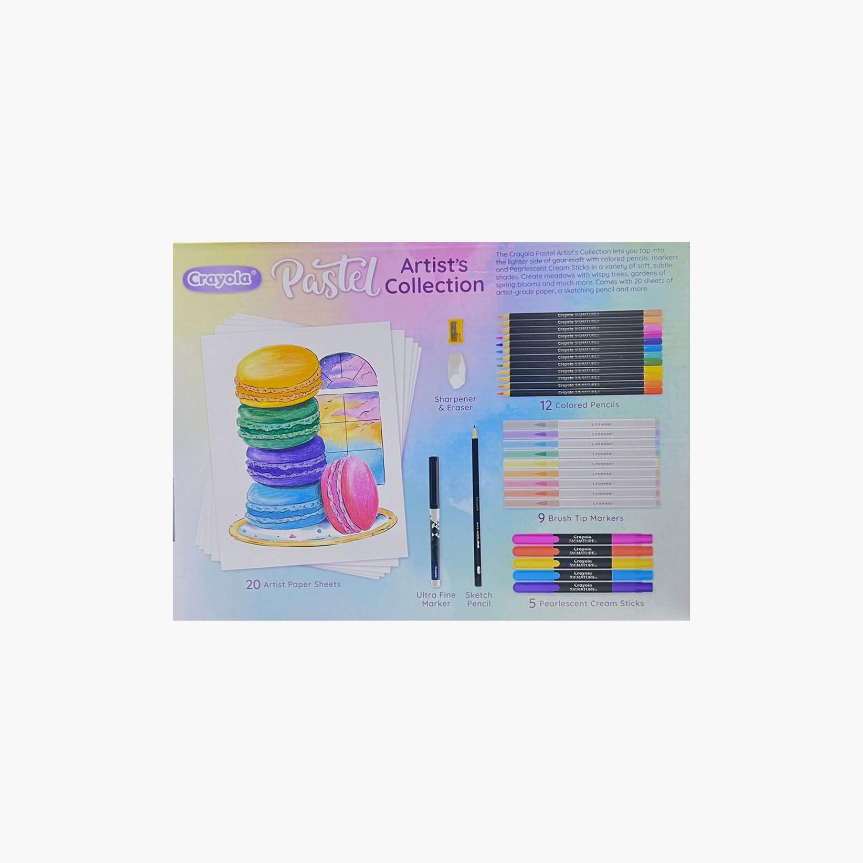 كتاب تلوين مجموعة فناني الباستيل من كرايولا-school-stationery-sets-image-6