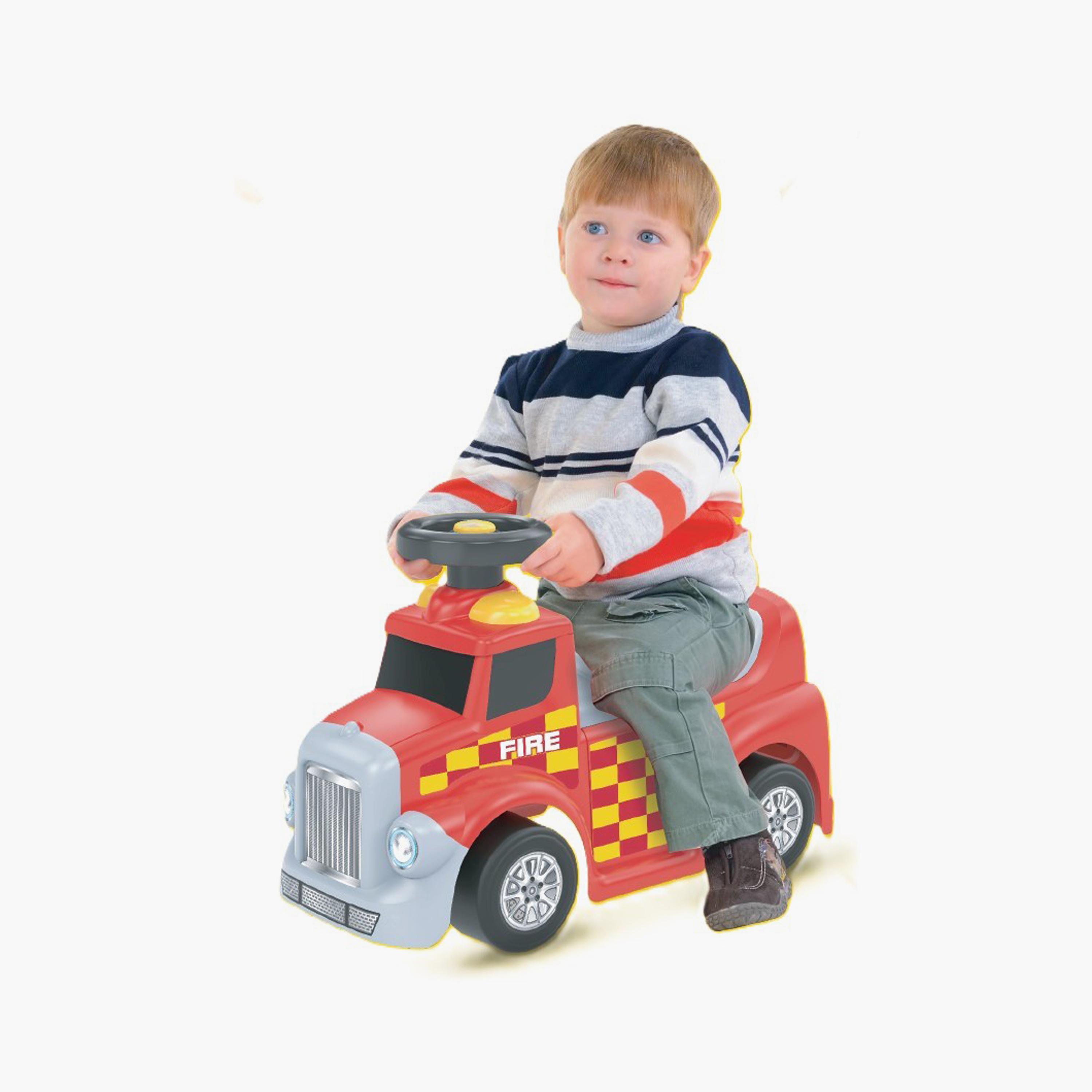 D-Power My First Foot to Floor - Fire Engine – Multicolour-toys-playvehicles-cars-image-1