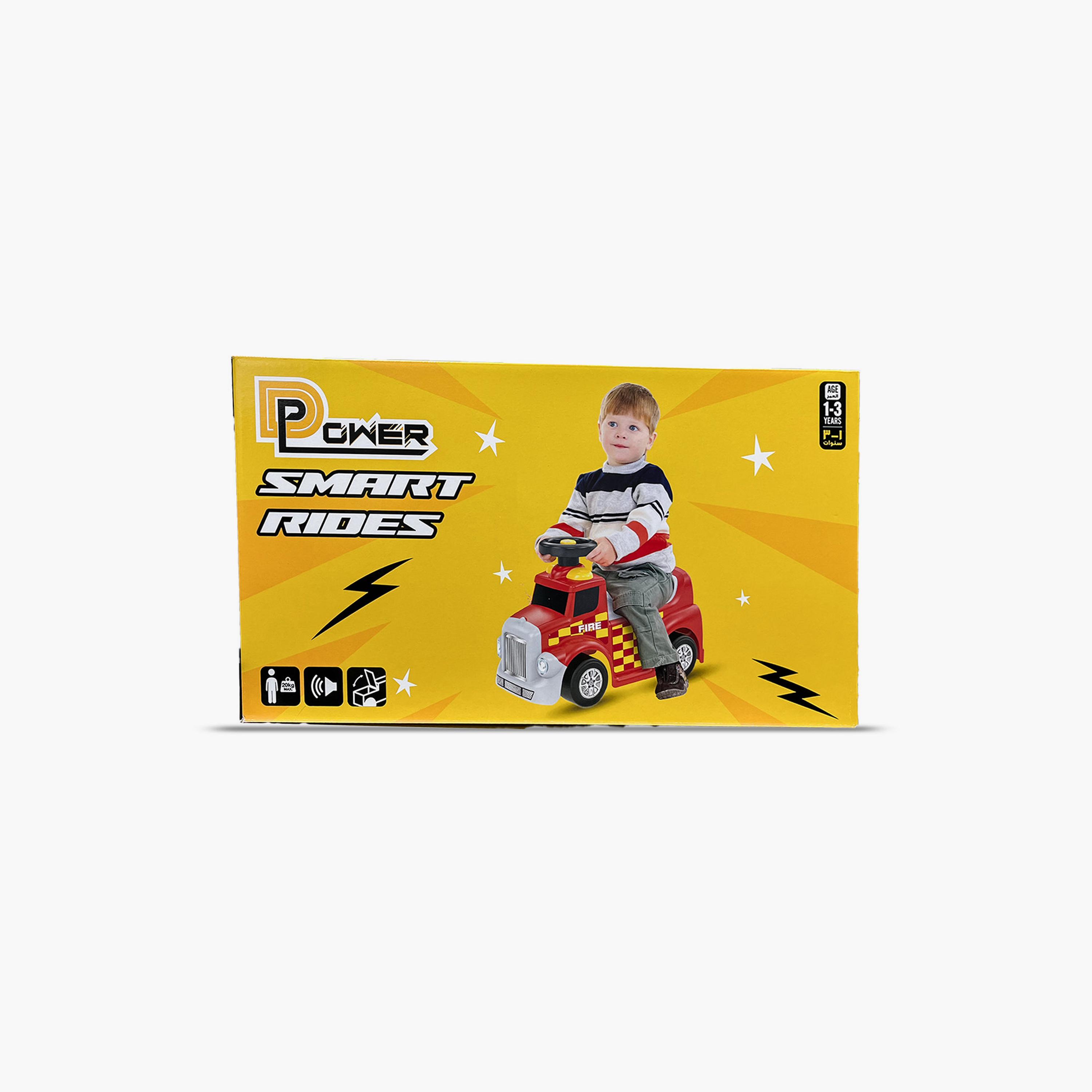 D-Power My First Foot to Floor - Fire Engine – Multicolour-toys-playvehicles-cars-image-5