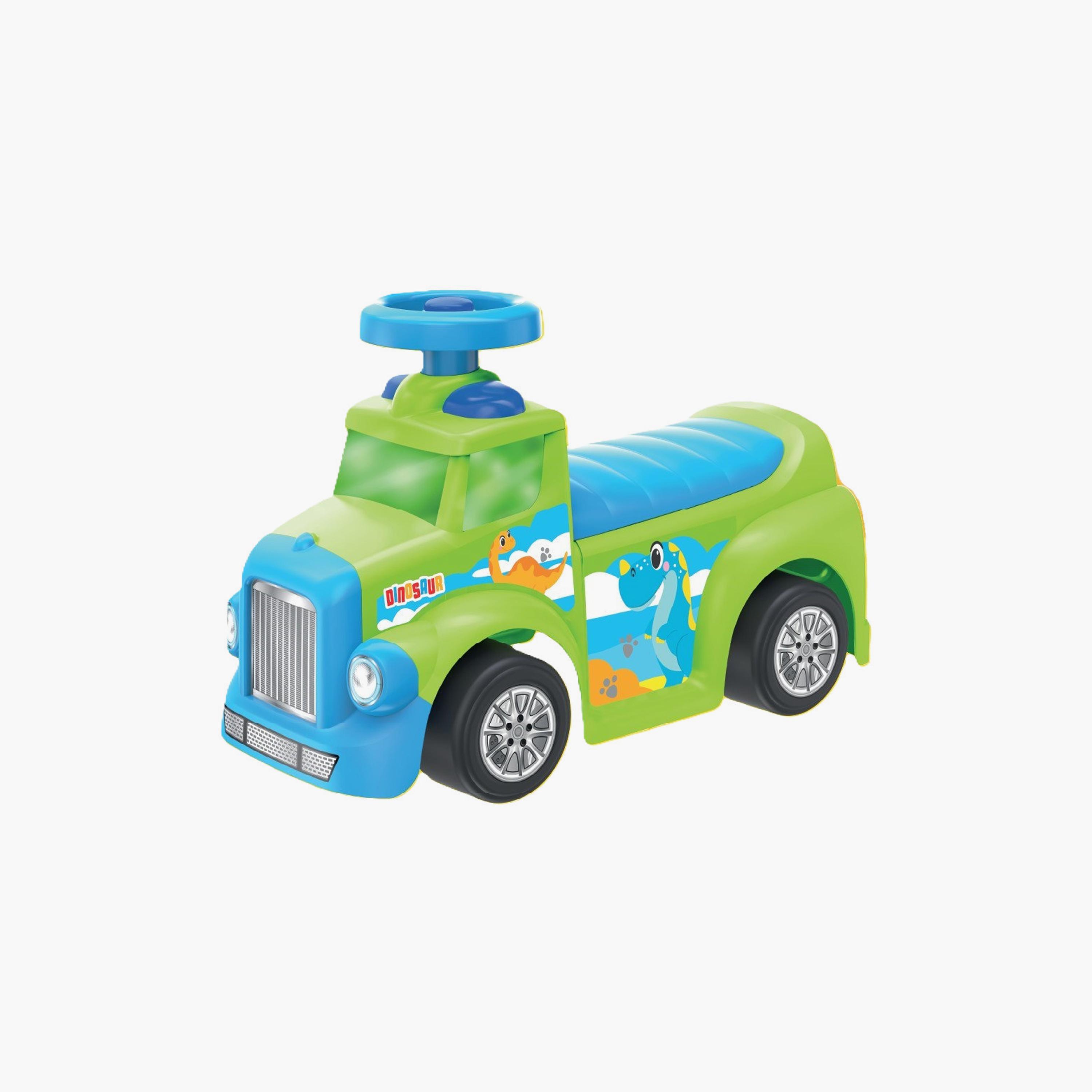 أول لعبة قيادة بالقدم ديناصور - متعددة الألوان من دي باور-toys-playvehicles-cars-image-1