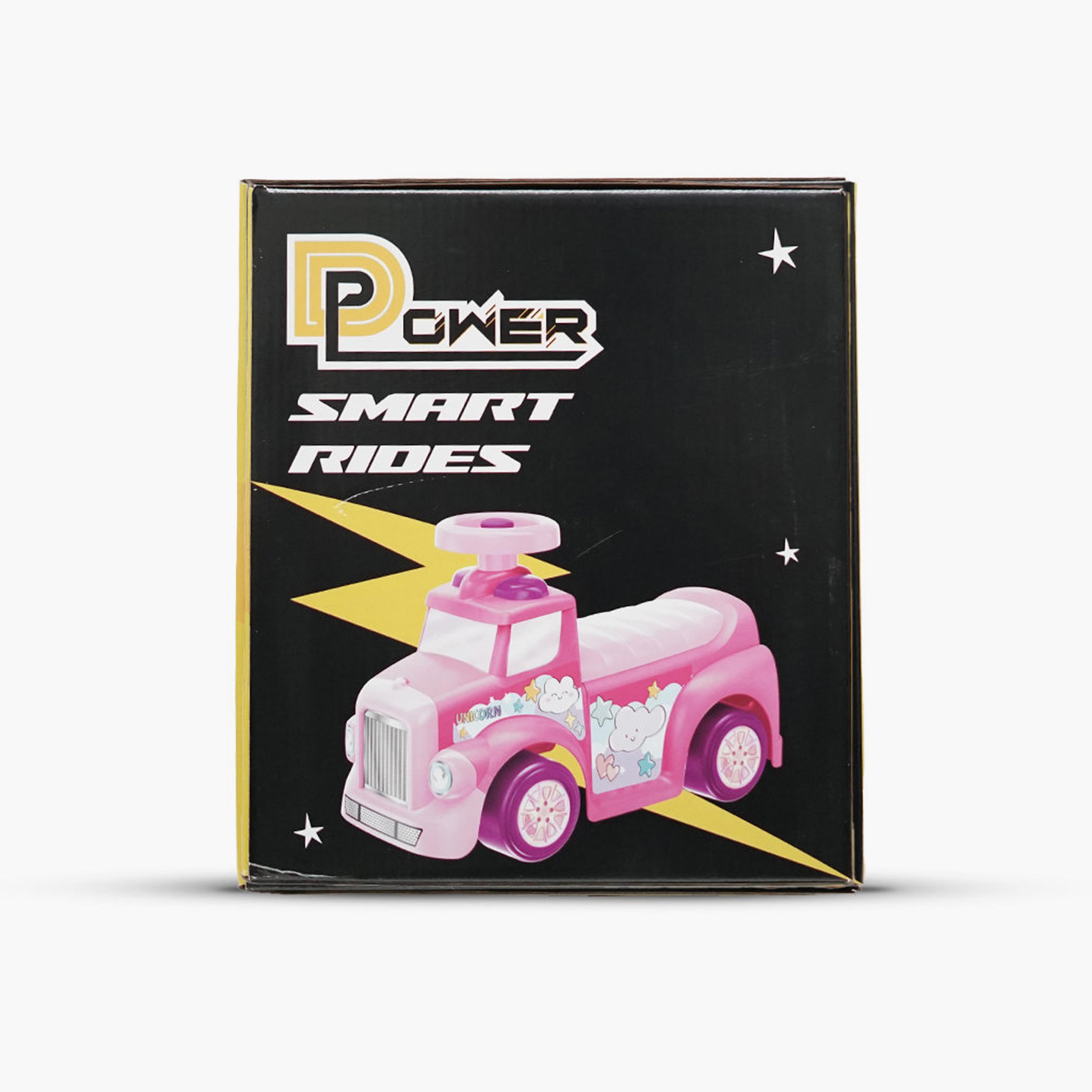 أول لعبة قيادة بالقدم وحيد القرن - متعددة الألوان من دي باور-toys-playvehicles-cars-image-1