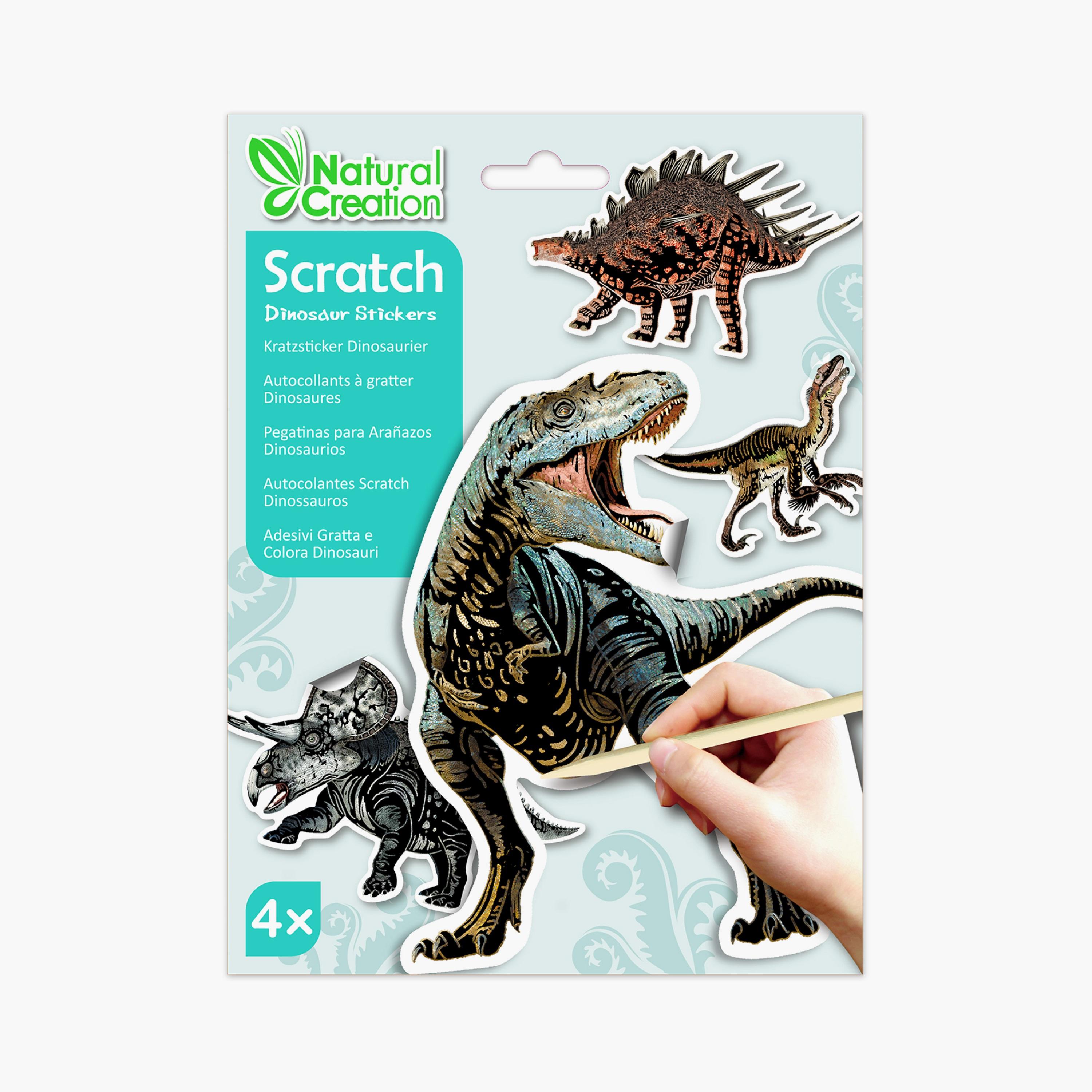 Avenir Scratch Stickers - Dinosaur-school-artsandcrafts-image-6