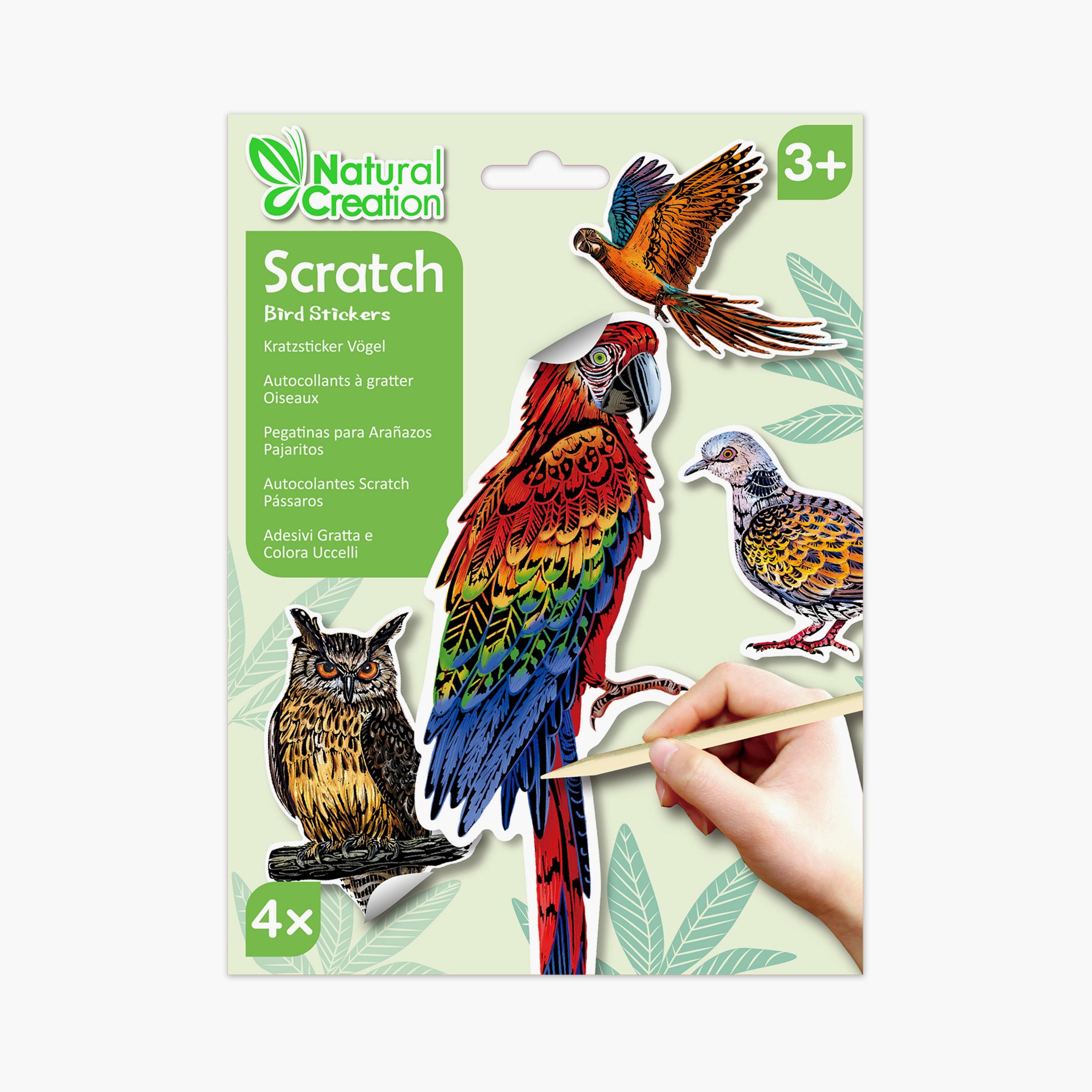 ملصقات خدش من أفينير - الطائر-school-artsandcrafts-image-1