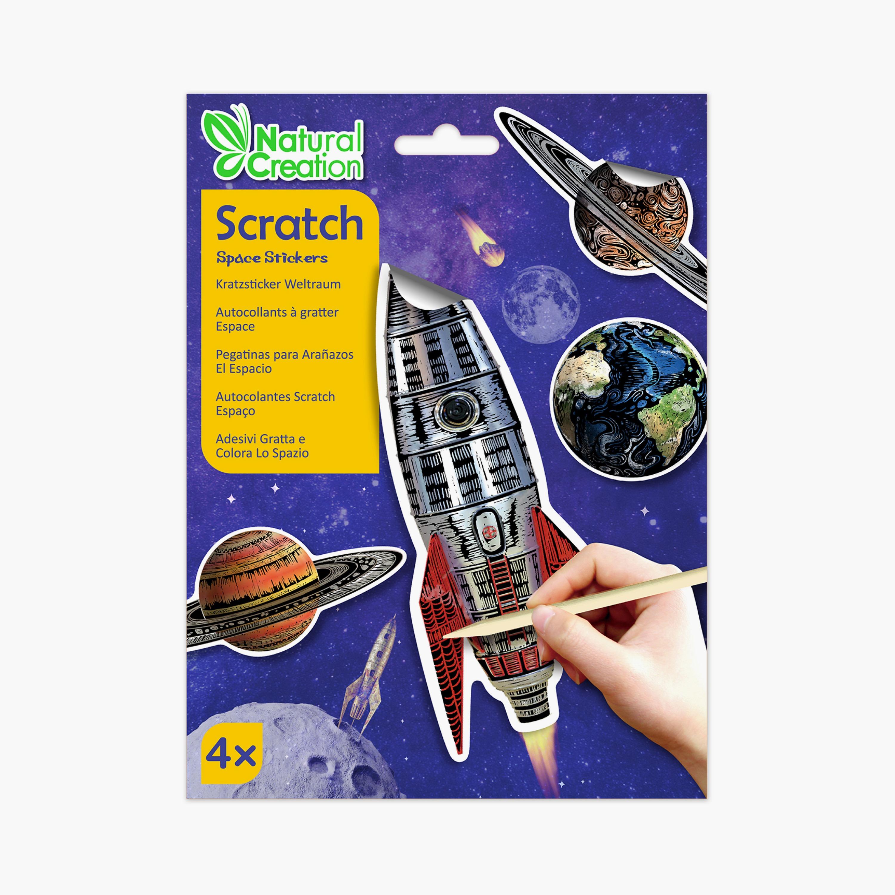 ملصقات خدش من أفينير - الفضاء-school-artsandcrafts-image-1