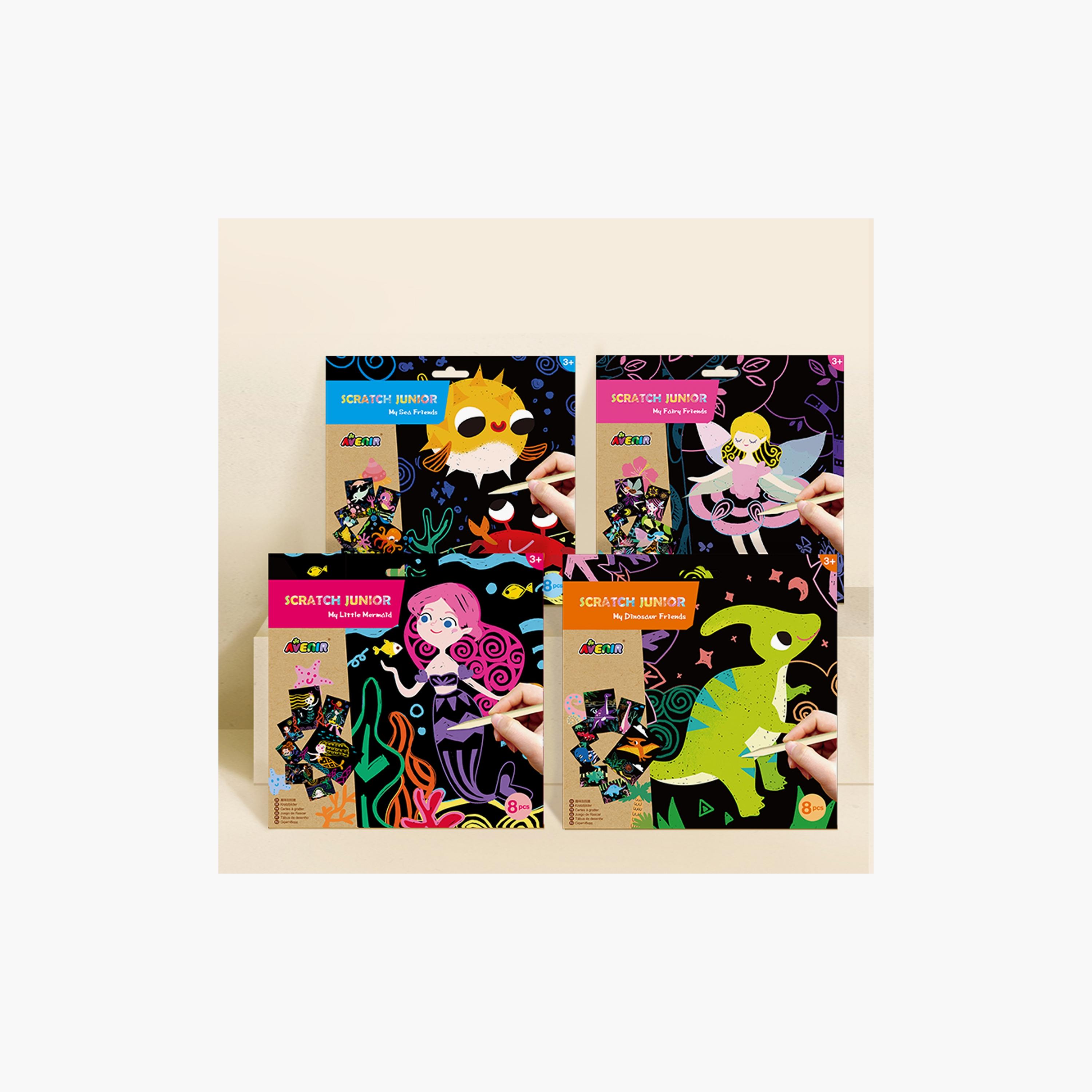 كتاب خدش من أفينير - حورية البحر الصغيرة-school-artsandcrafts-image-3