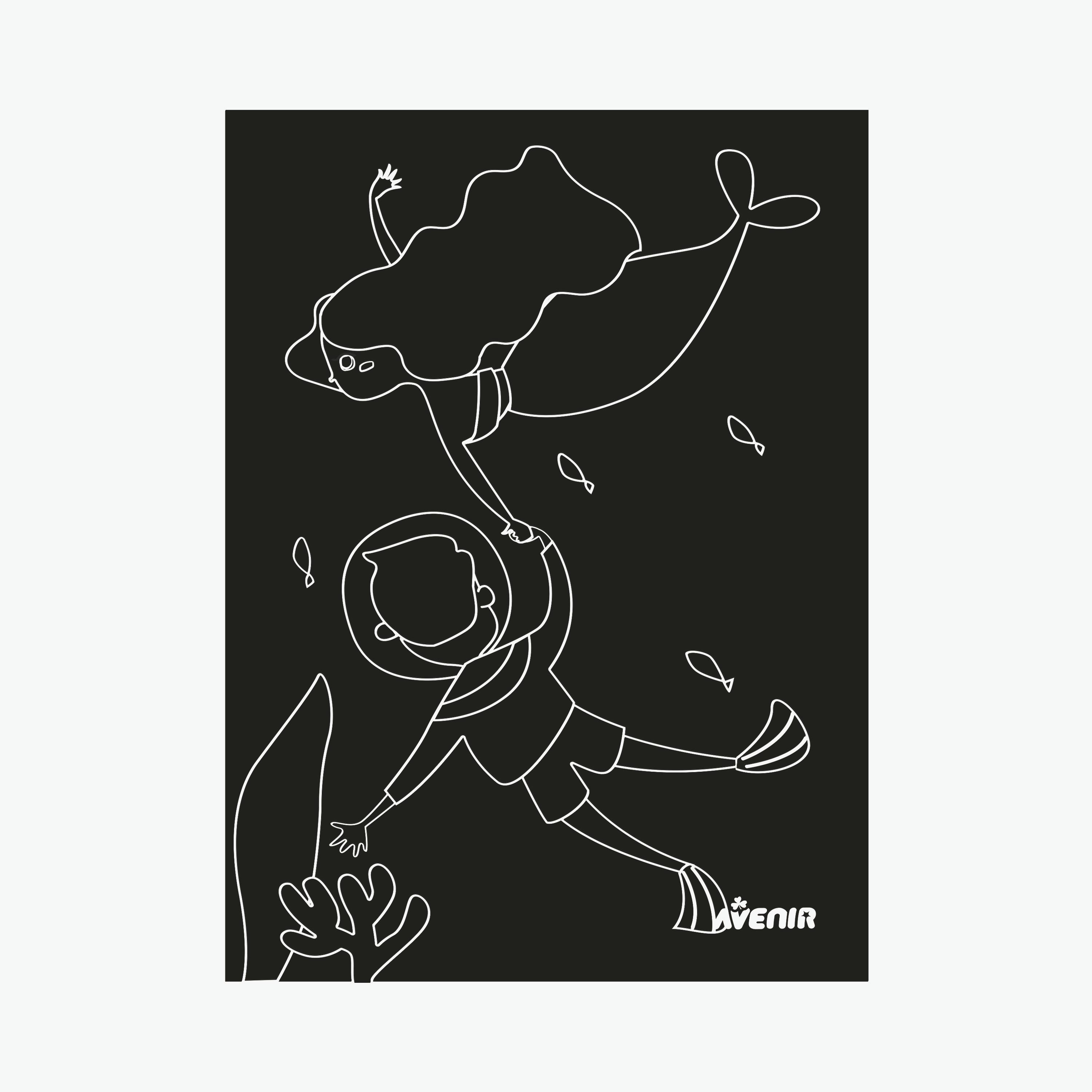 كتاب خدش من أفينير - حورية البحر الصغيرة-school-artsandcrafts-image-6