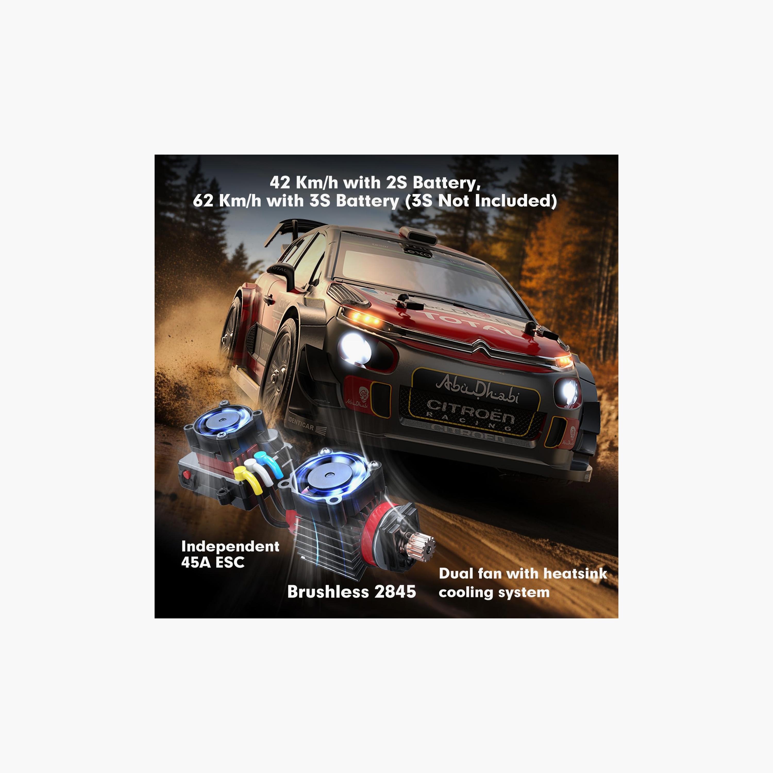 MJX HYPER GO 1:14 2.4G Licensed Citroen C3 Brushless Remote Control Car-toys-remotecontrolledvehicles-rccars-image-3