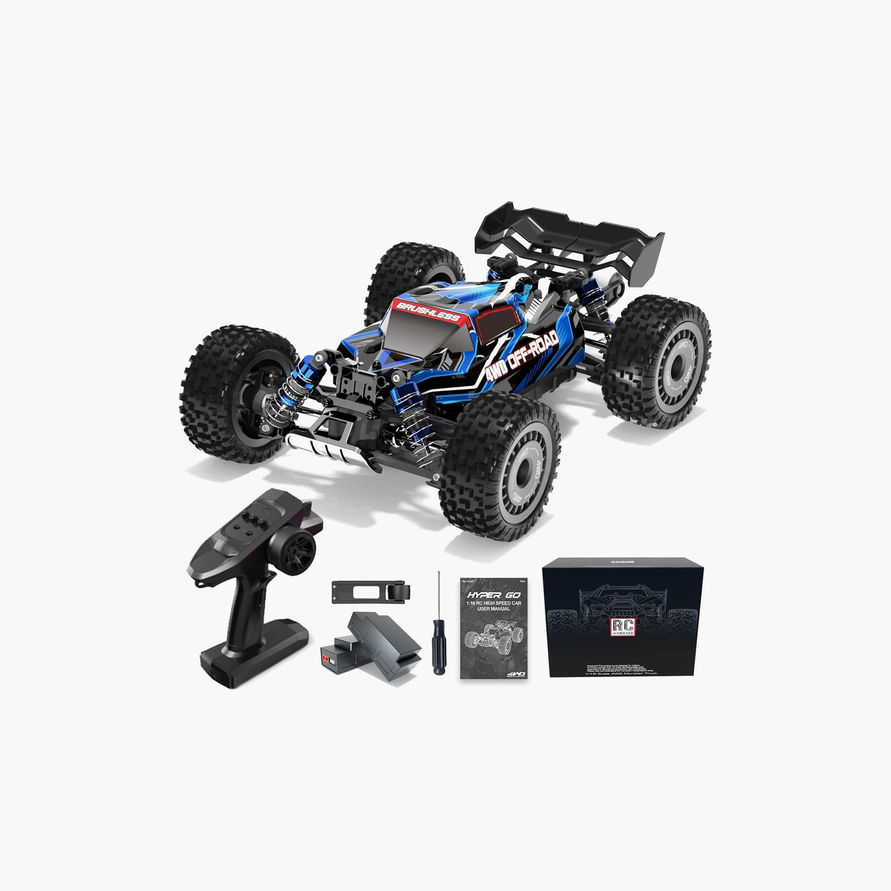MJX Hyper GO 16207 with 3S Battery 1/16 RTR Brushless Remote Control Car-toys-remotecontrolledvehicles-rccars-image-4