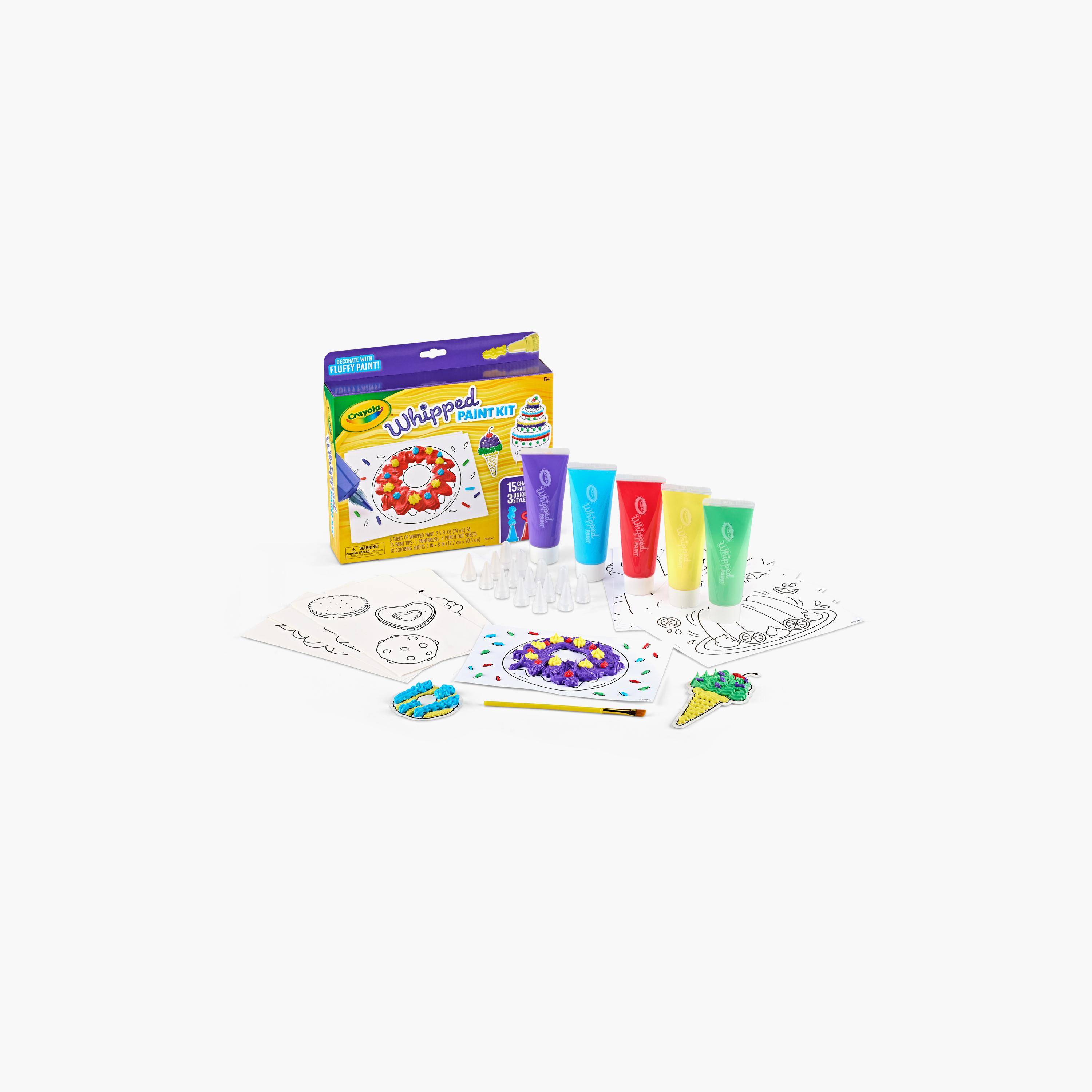 Crayola 15-Piece Whipped Paint Kit-school-stationery-sets-image-1