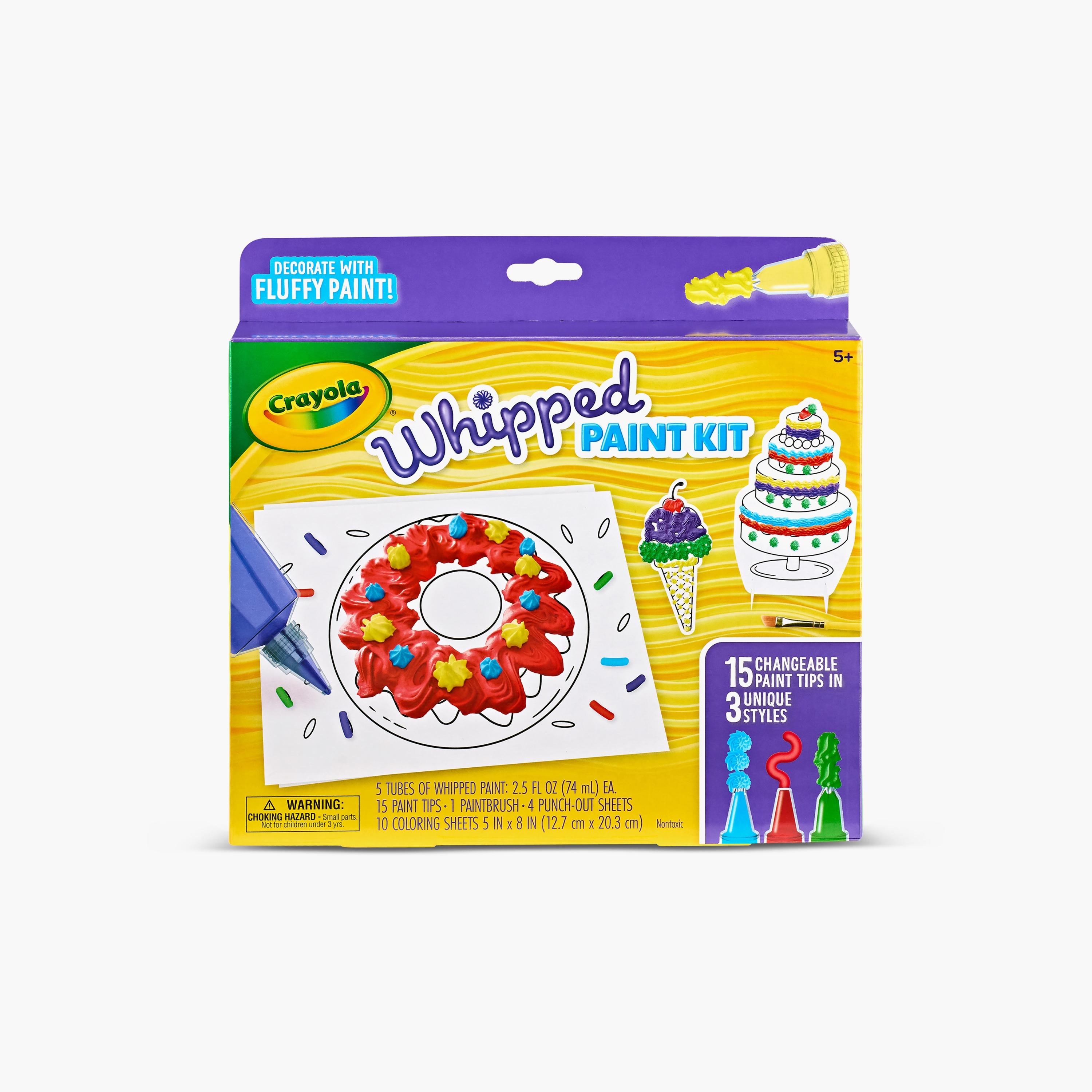 Crayola 15-Piece Whipped Paint Kit-school-stationery-sets-image-2