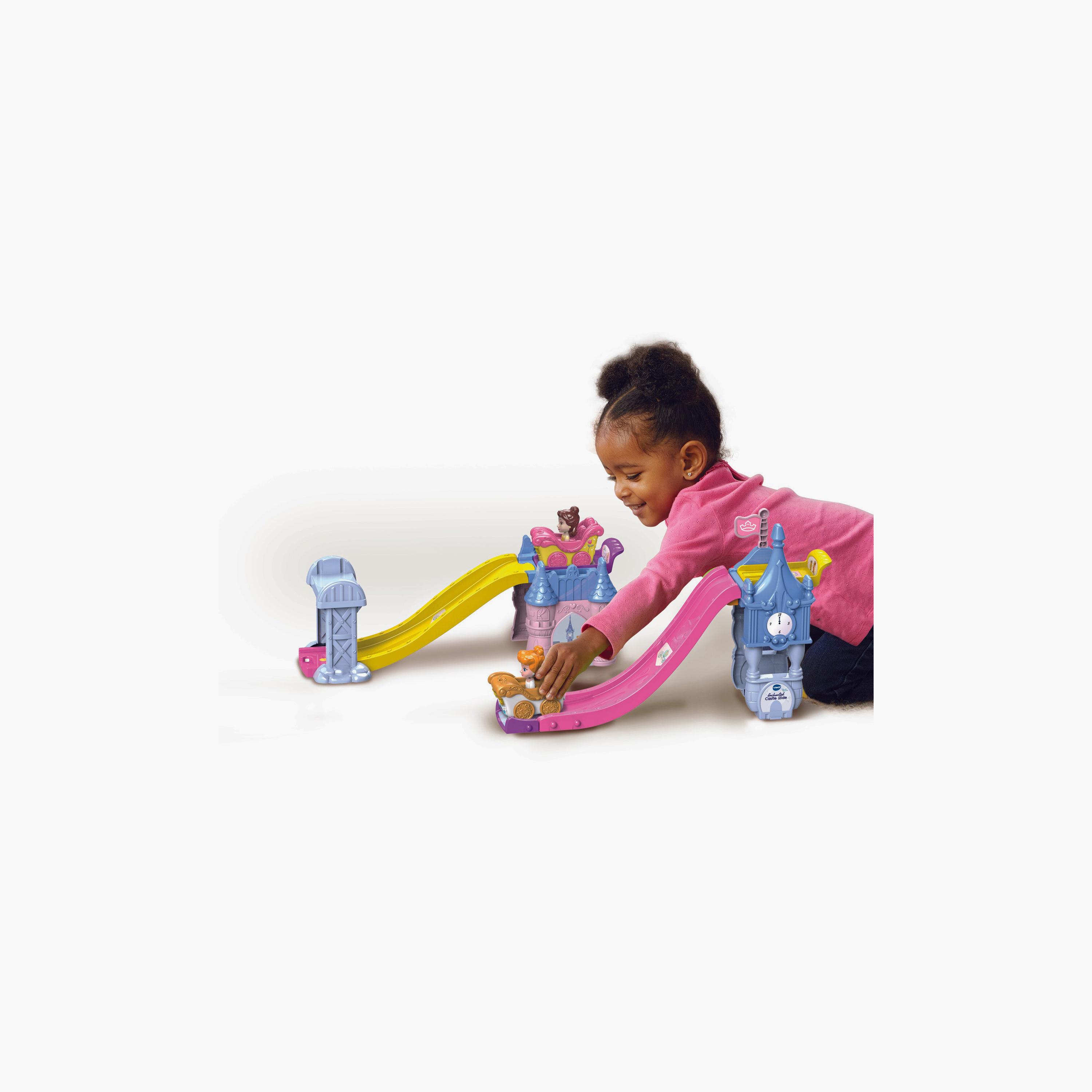 VTech Toot-Toot Drivers Enchanted Castle Playset - Disney Princess-toys-playvehicles-vehicleplaysets-image-3