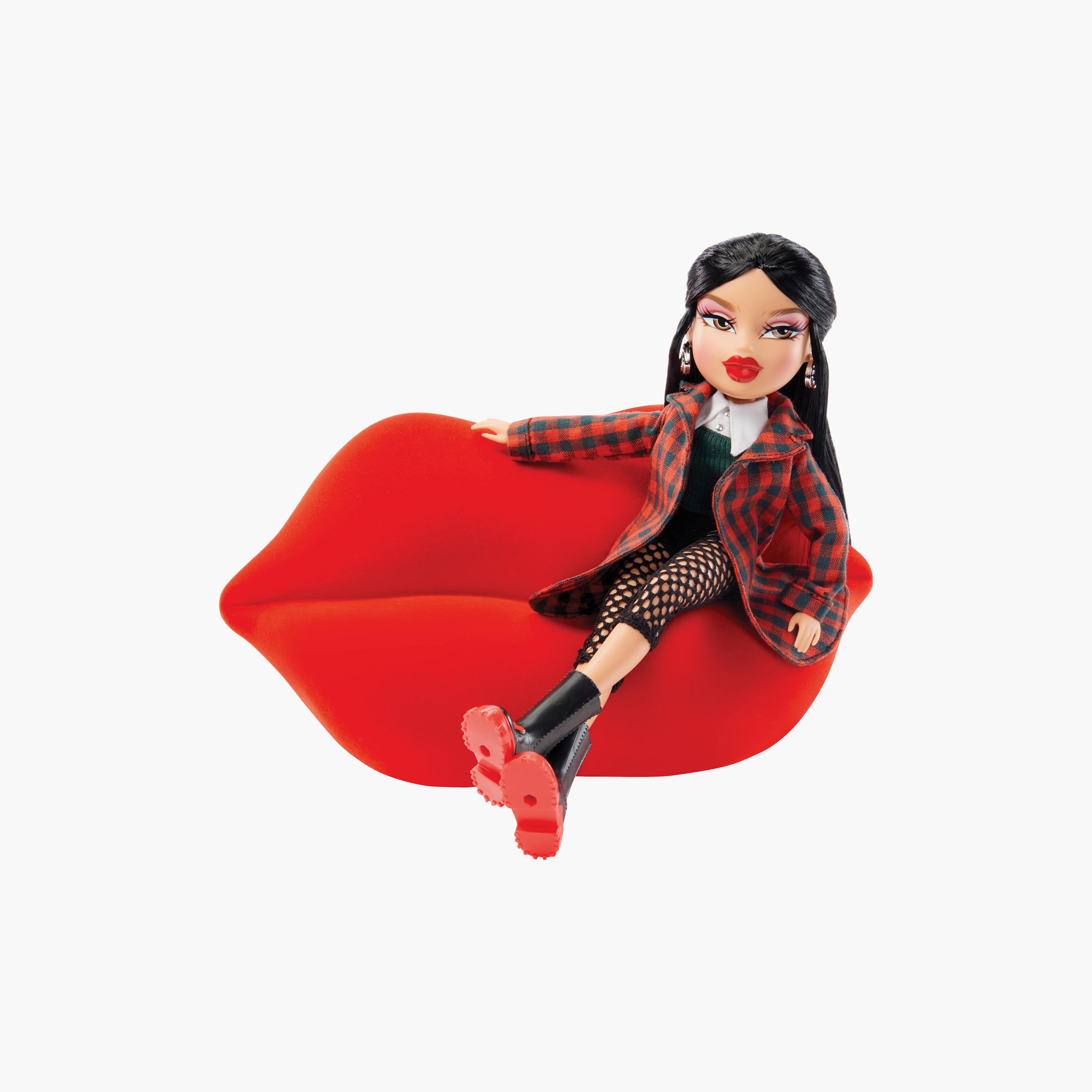 أريكة شفاه أثاث فانكي فاشون - اللون الأحمر من براتز-toys-dollsandplaysets-dollplaysets-image-2
