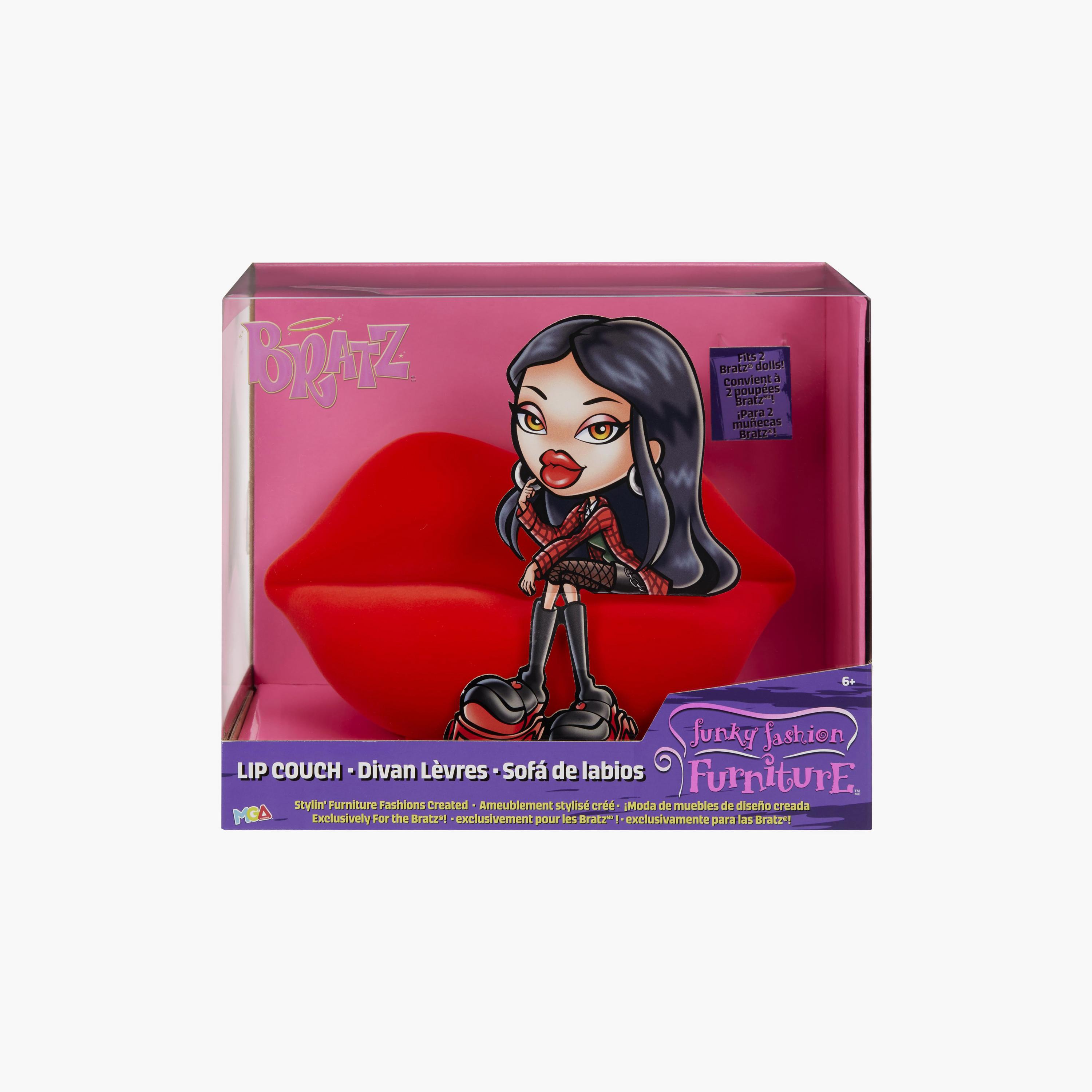 أريكة شفاه أثاث فانكي فاشون - اللون الأحمر من براتز-toys-dollsandplaysets-dollplaysets-image-5
