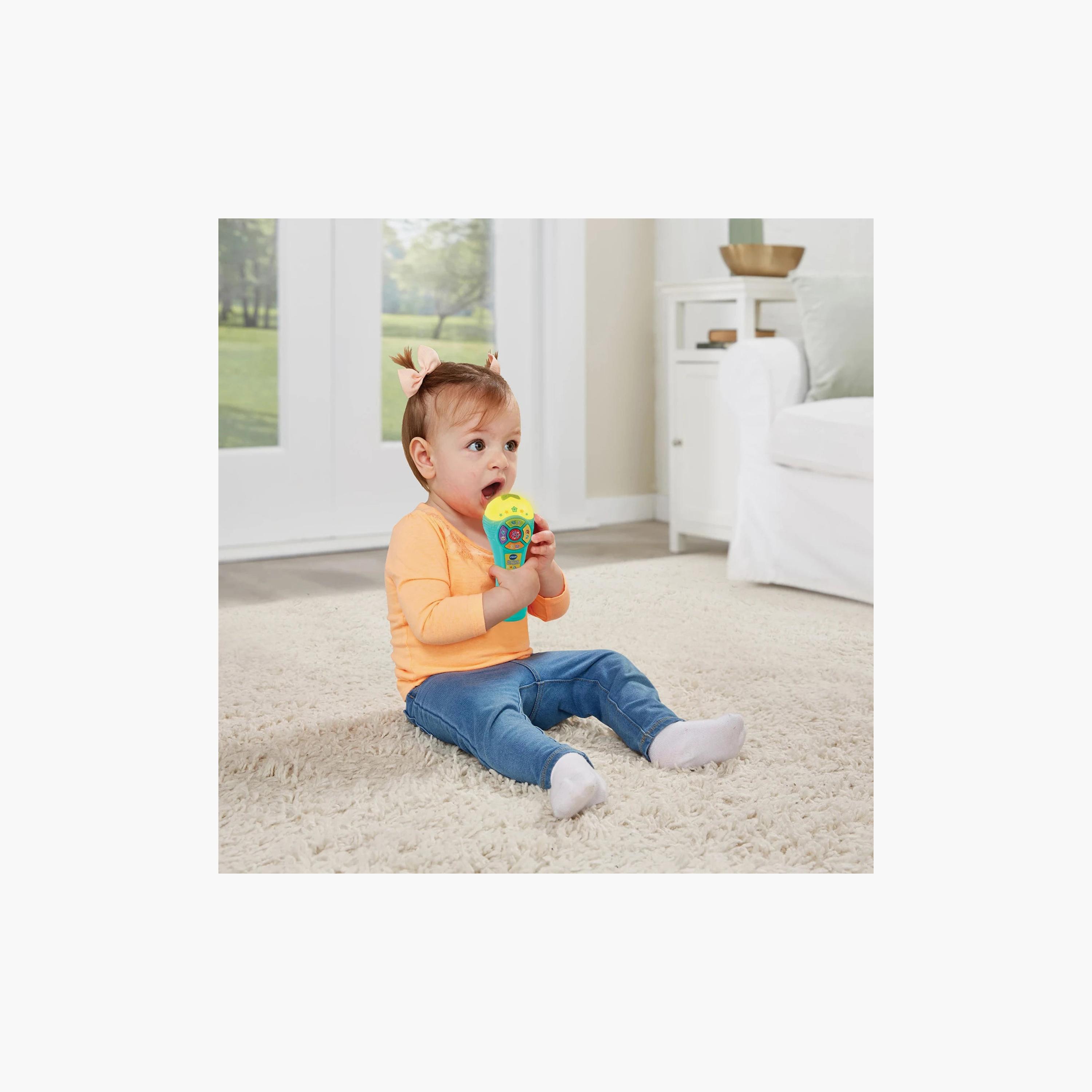 ميكروفون غناء وأغاني - متعدد الألوان من في تك-toys-babyandtoddlertoys-lightsandmusicaltoys-image-2