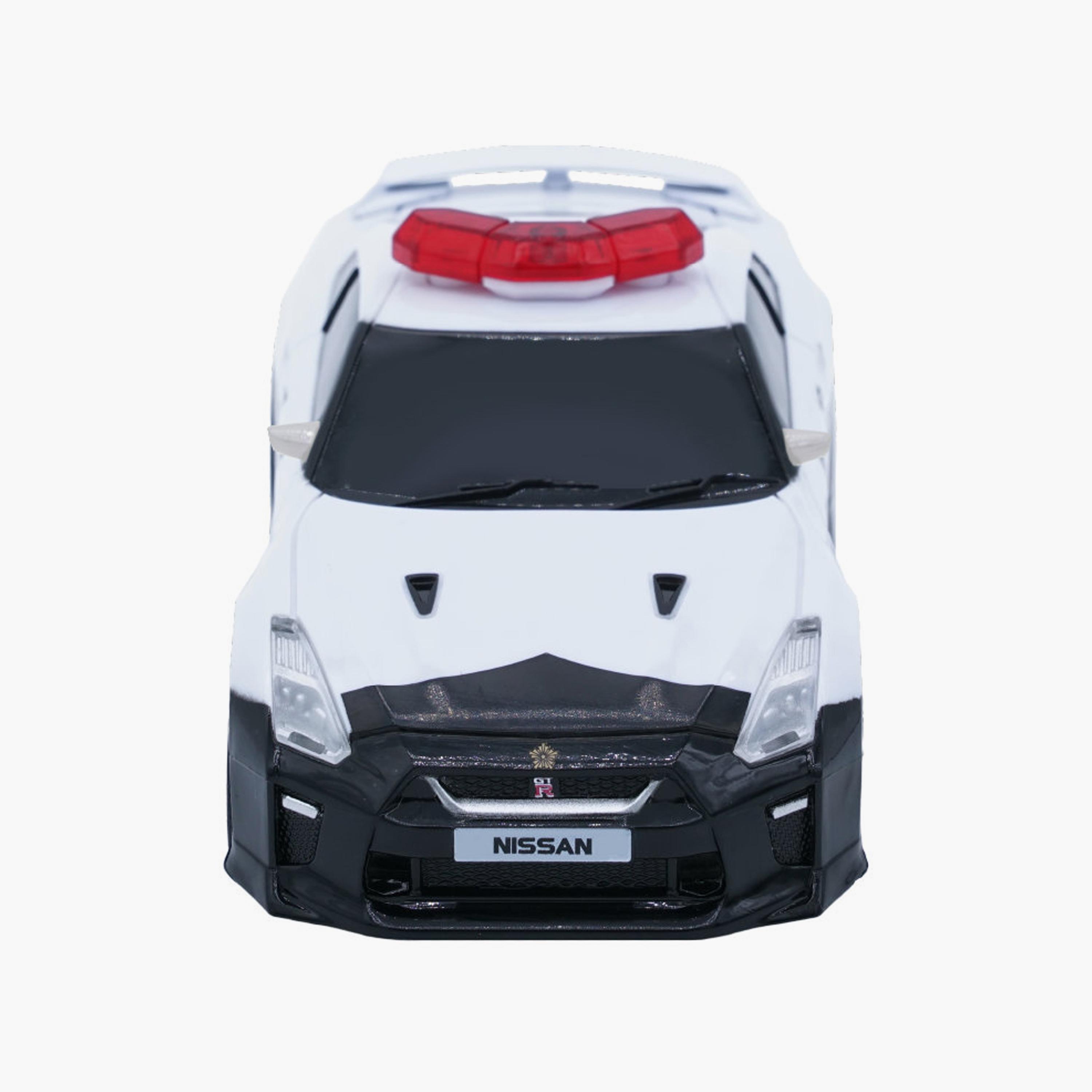 سيارة بتحكم عن بعد جي تي-آر شرطة طوكيو بمقياس 1:32 - أبيض من دي باور-toys-remotecontrolledvehicles-rccars-image-1