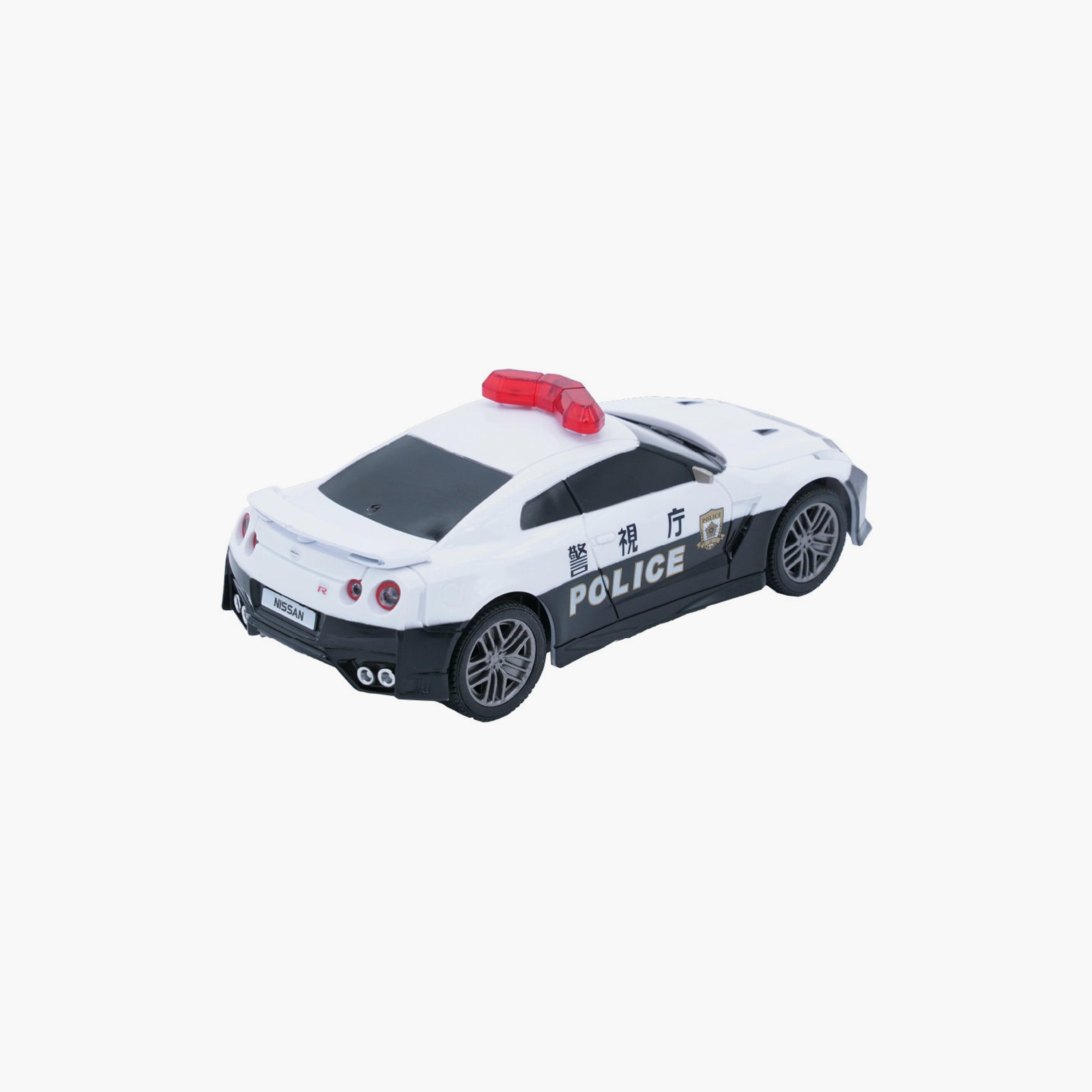 سيارة بتحكم عن بعد جي تي-آر شرطة طوكيو بمقياس 1:32 - أبيض من دي باور-toys-remotecontrolledvehicles-rccars-image-11