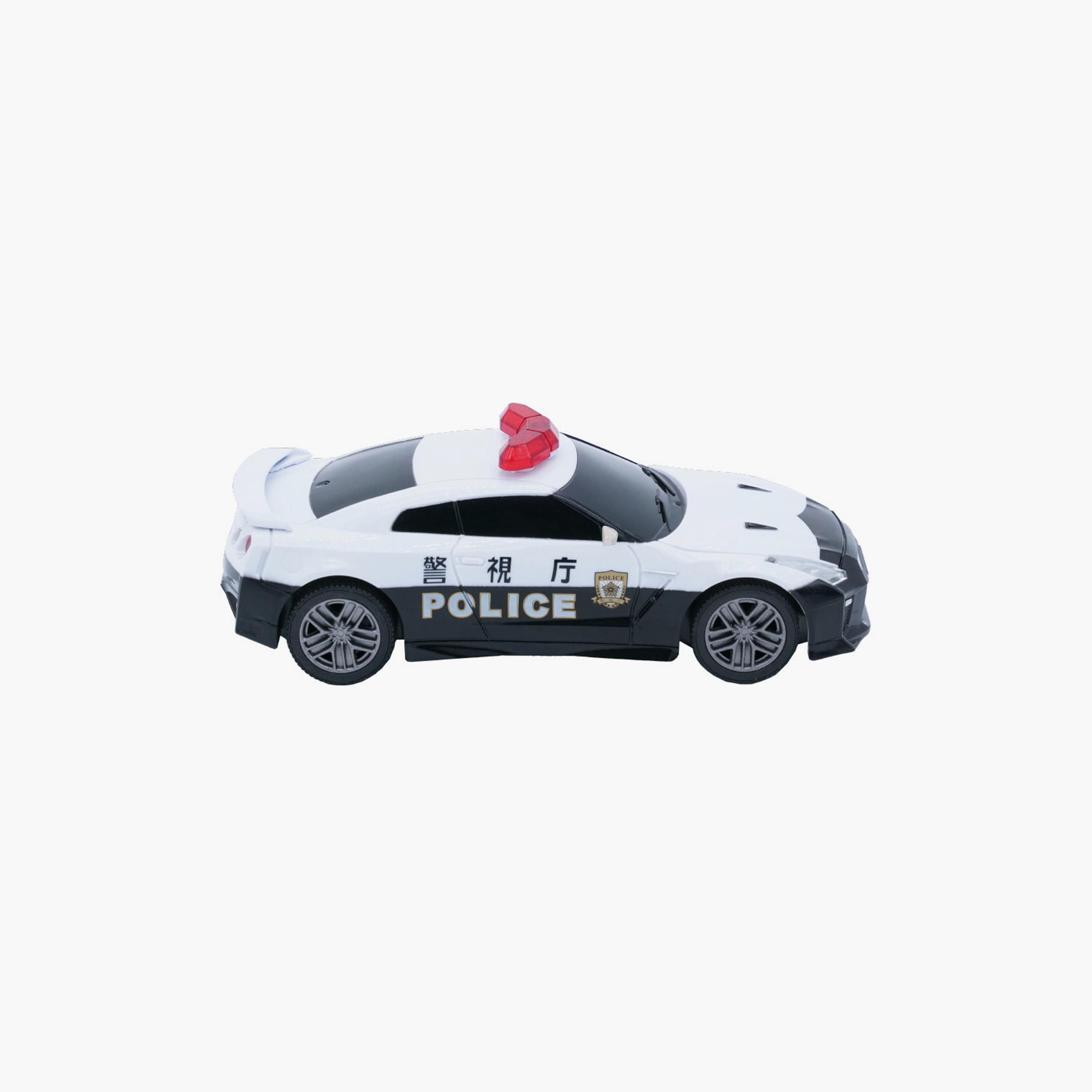 سيارة بتحكم عن بعد جي تي-آر شرطة طوكيو بمقياس 1:32 - أبيض من دي باور-toys-remotecontrolledvehicles-rccars-image-2