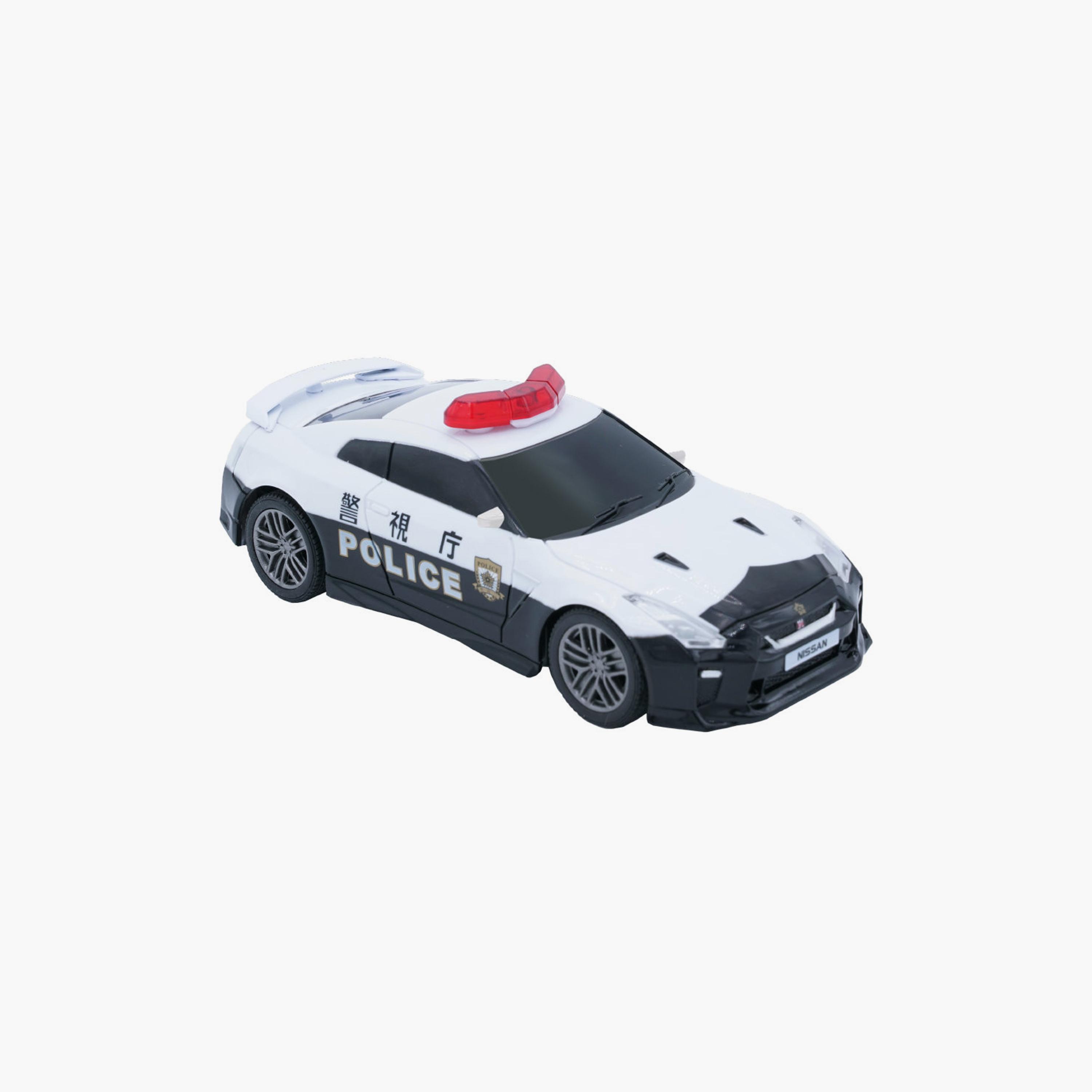 سيارة بتحكم عن بعد جي تي-آر شرطة طوكيو بمقياس 1:32 - أبيض من دي باور-toys-remotecontrolledvehicles-rccars-image-3