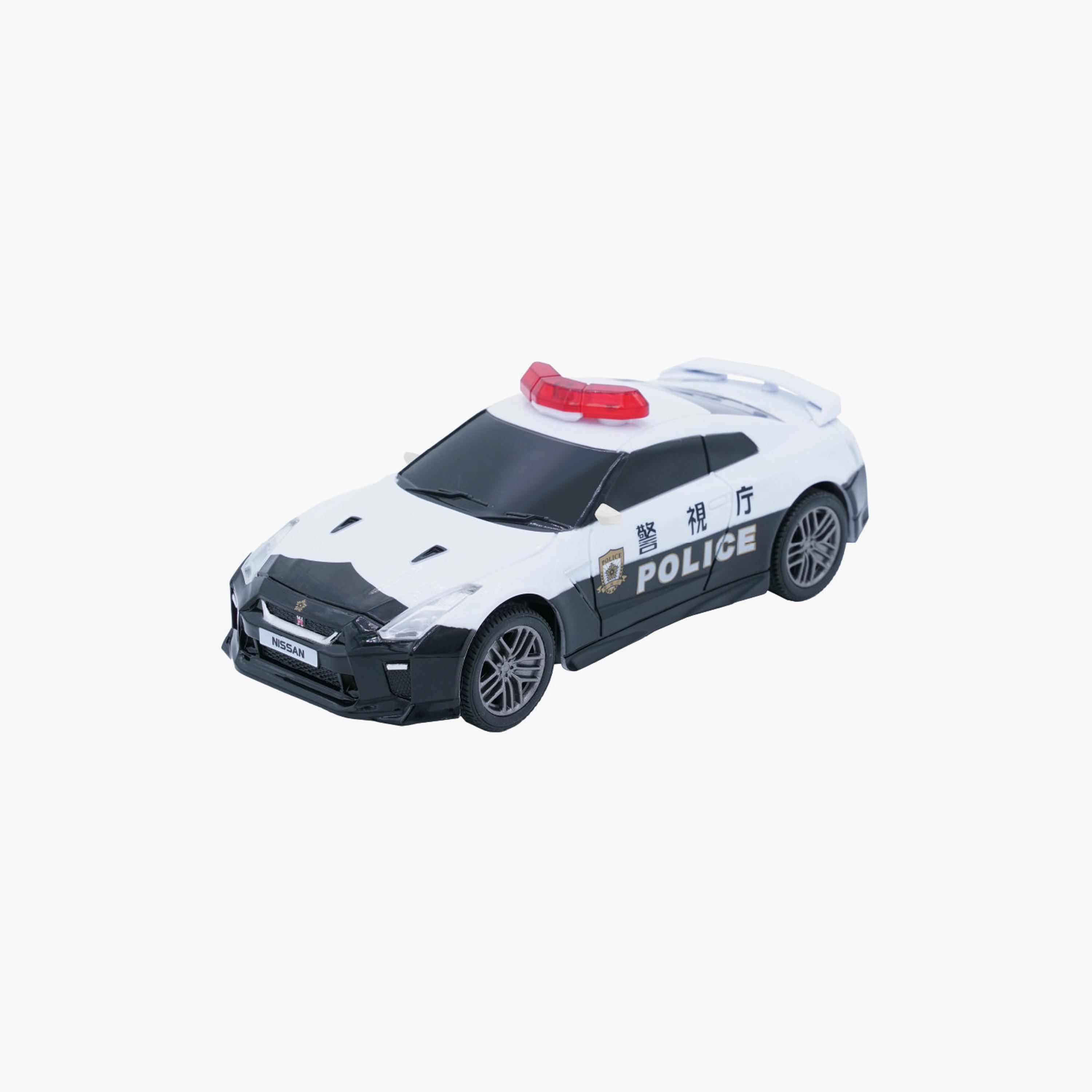 سيارة بتحكم عن بعد جي تي-آر شرطة طوكيو بمقياس 1:32 - أبيض من دي باور-toys-remotecontrolledvehicles-rccars-image-4