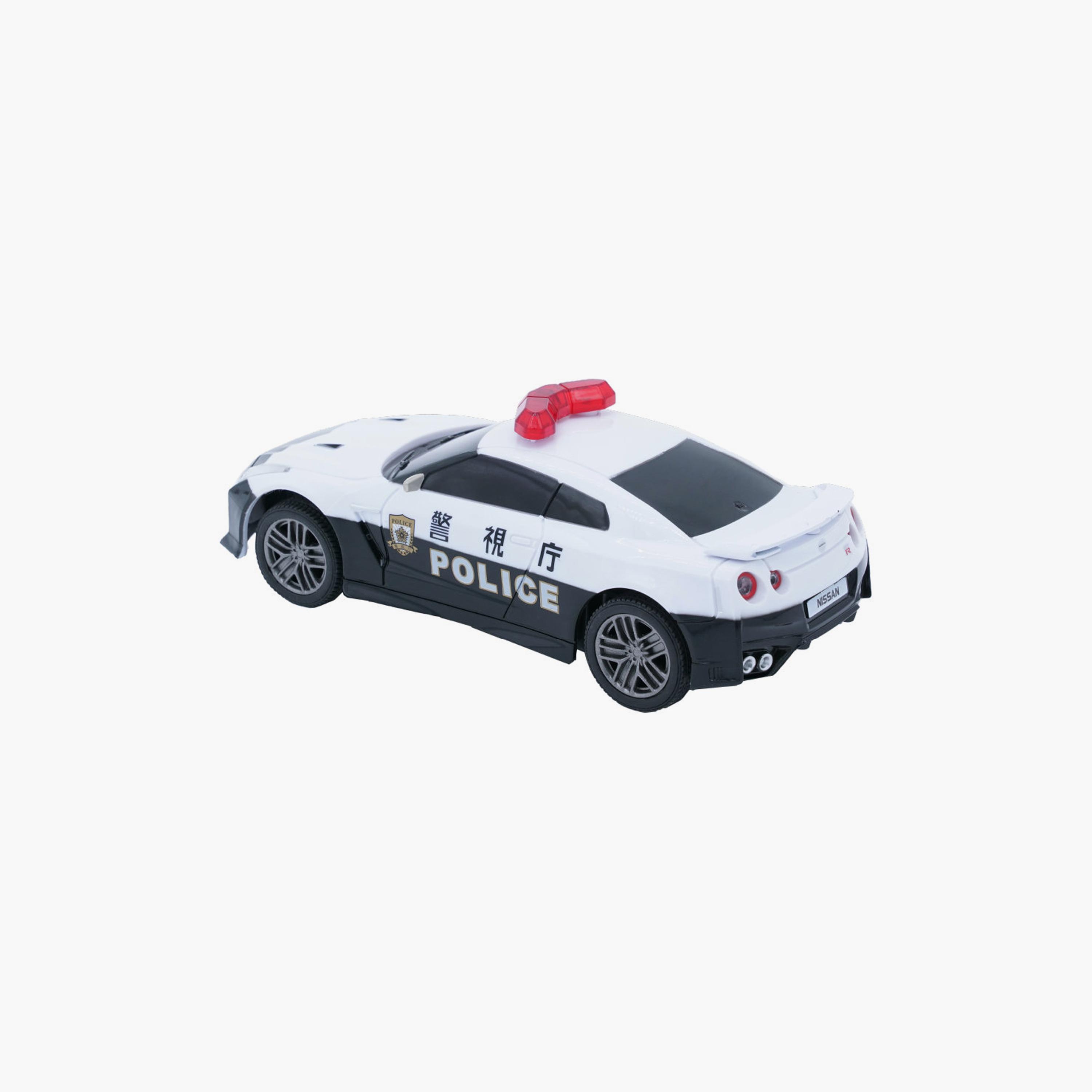 سيارة بتحكم عن بعد جي تي-آر شرطة طوكيو بمقياس 1:32 - أبيض من دي باور-toys-remotecontrolledvehicles-rccars-image-6