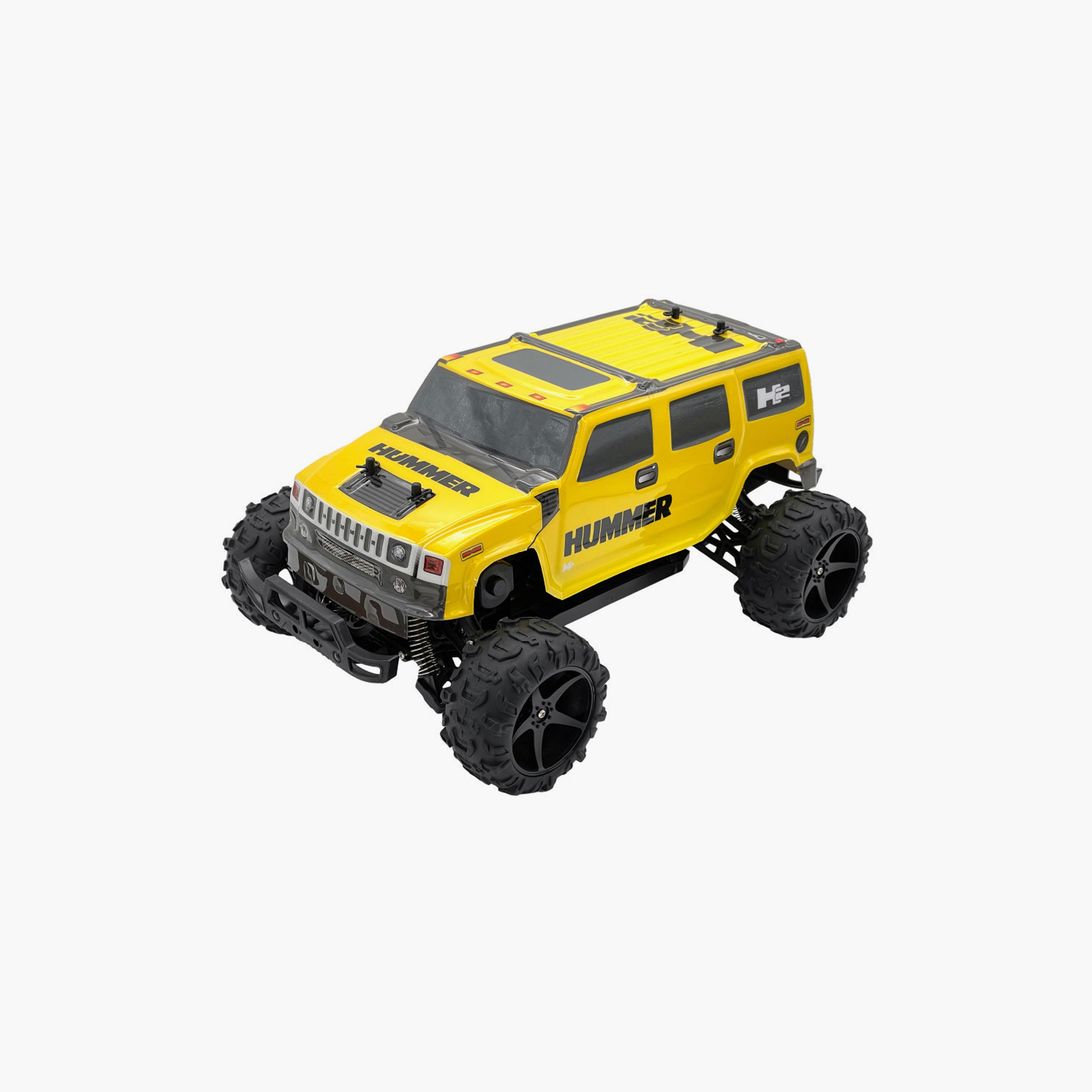 سيارة بتحكم عن بعد هامر إتش 2 صفراء بمقياس 1:10 من دي باور-toys-remotecontrolledvehicles-rccars-image-2