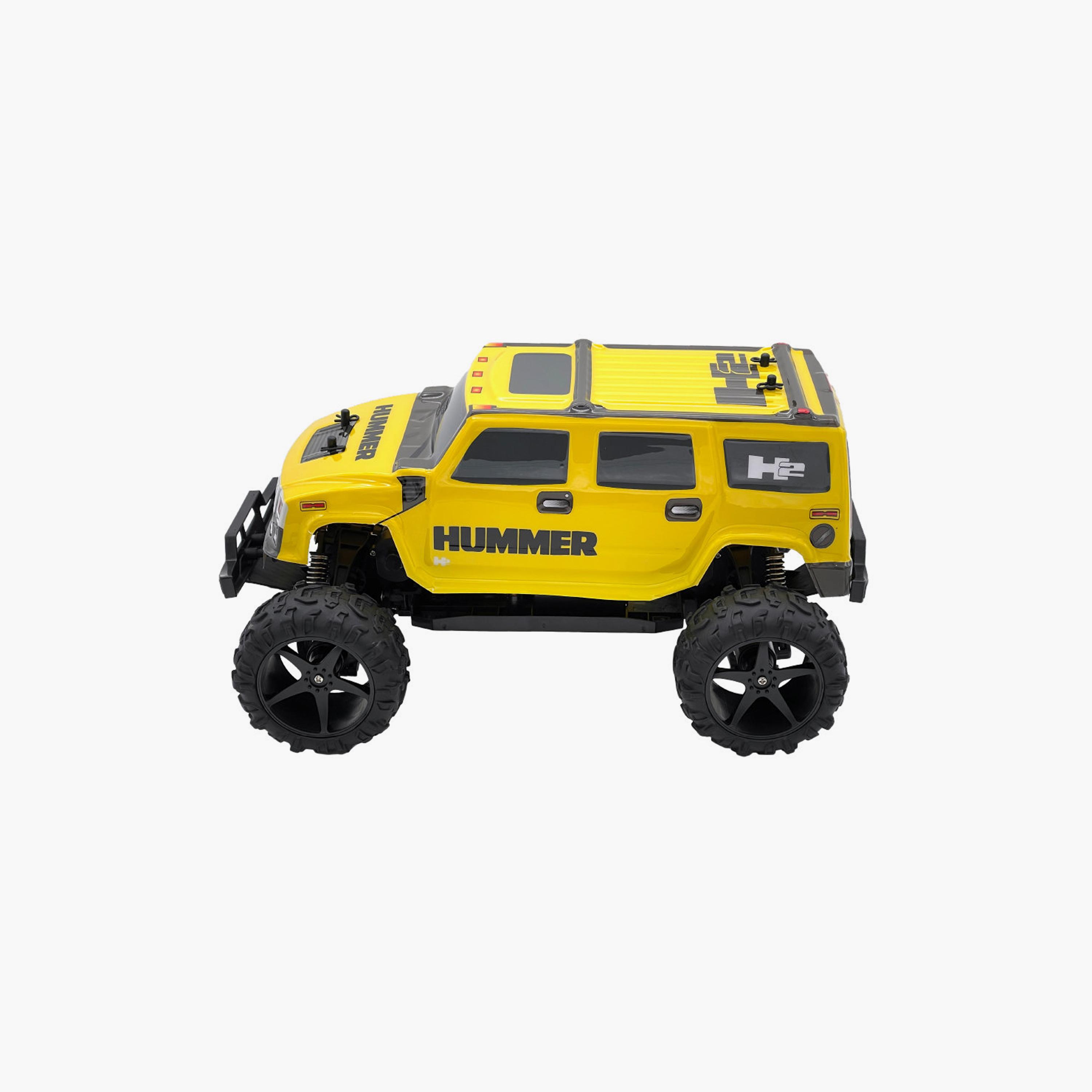 سيارة بتحكم عن بعد هامر إتش 2 صفراء بمقياس 1:10 من دي باور-toys-remotecontrolledvehicles-rccars-image-3
