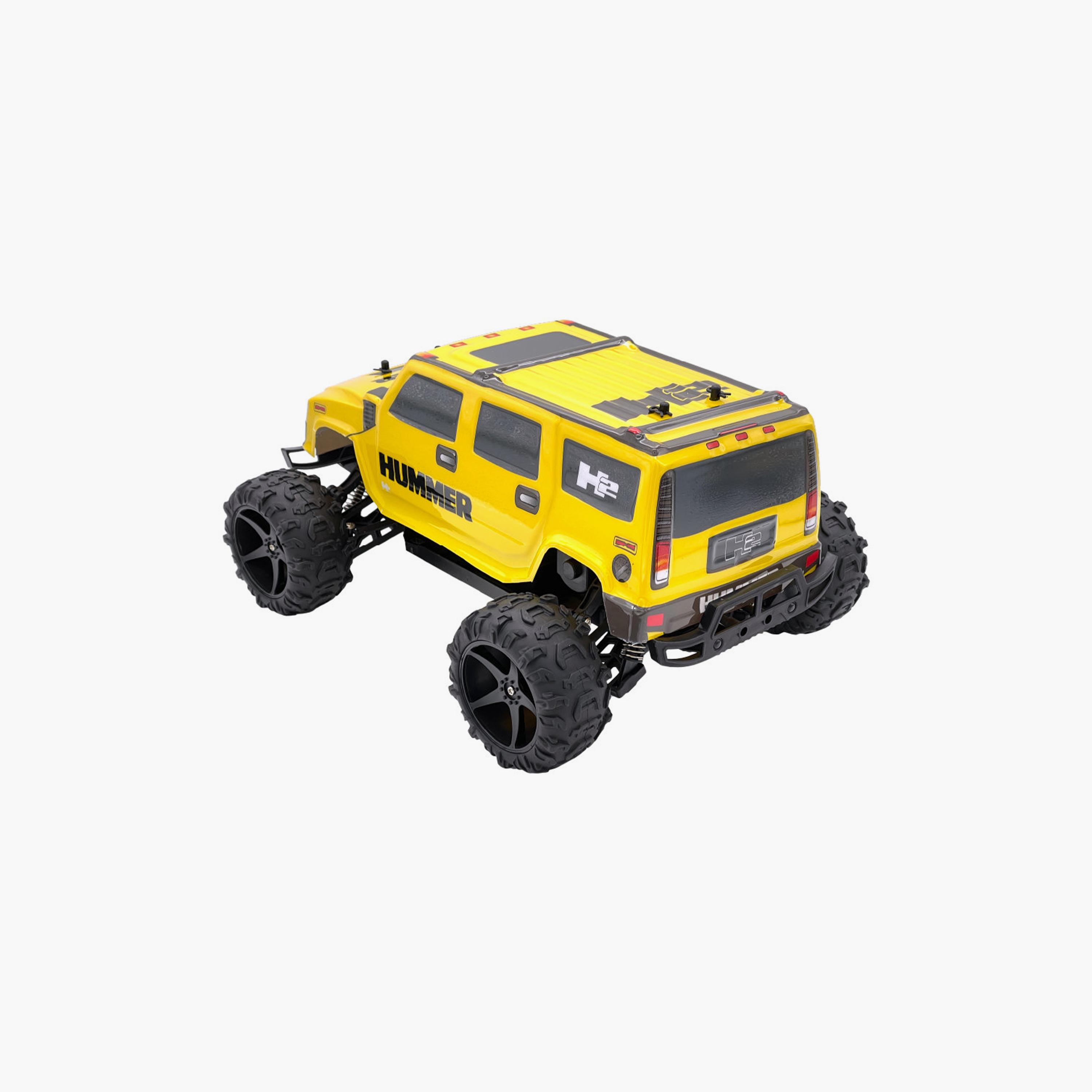 سيارة بتحكم عن بعد هامر إتش 2 صفراء بمقياس 1:10 من دي باور-toys-remotecontrolledvehicles-rccars-image-4