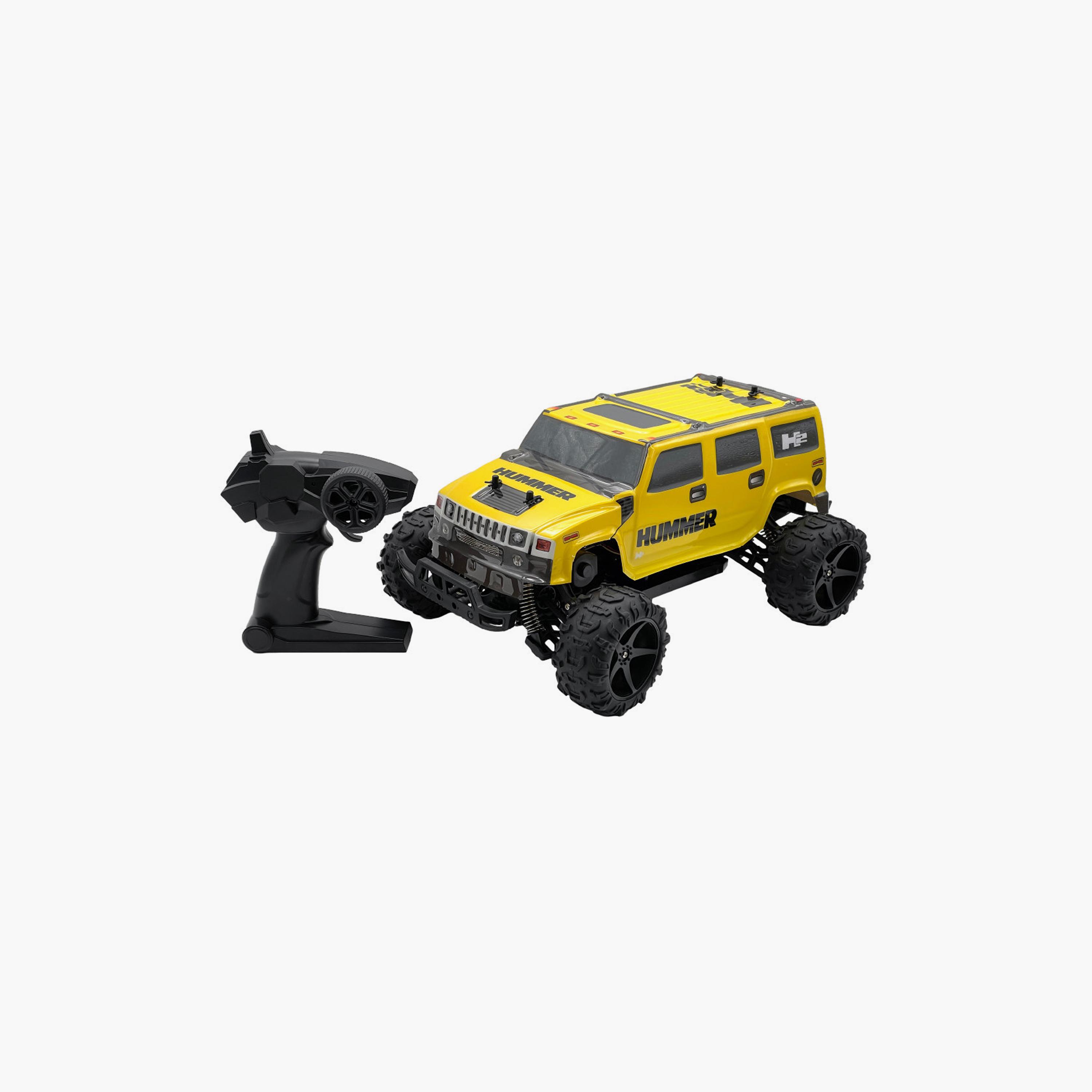 سيارة بتحكم عن بعد هامر إتش 2 صفراء بمقياس 1:10 من دي باور-toys-remotecontrolledvehicles-rccars-image-6