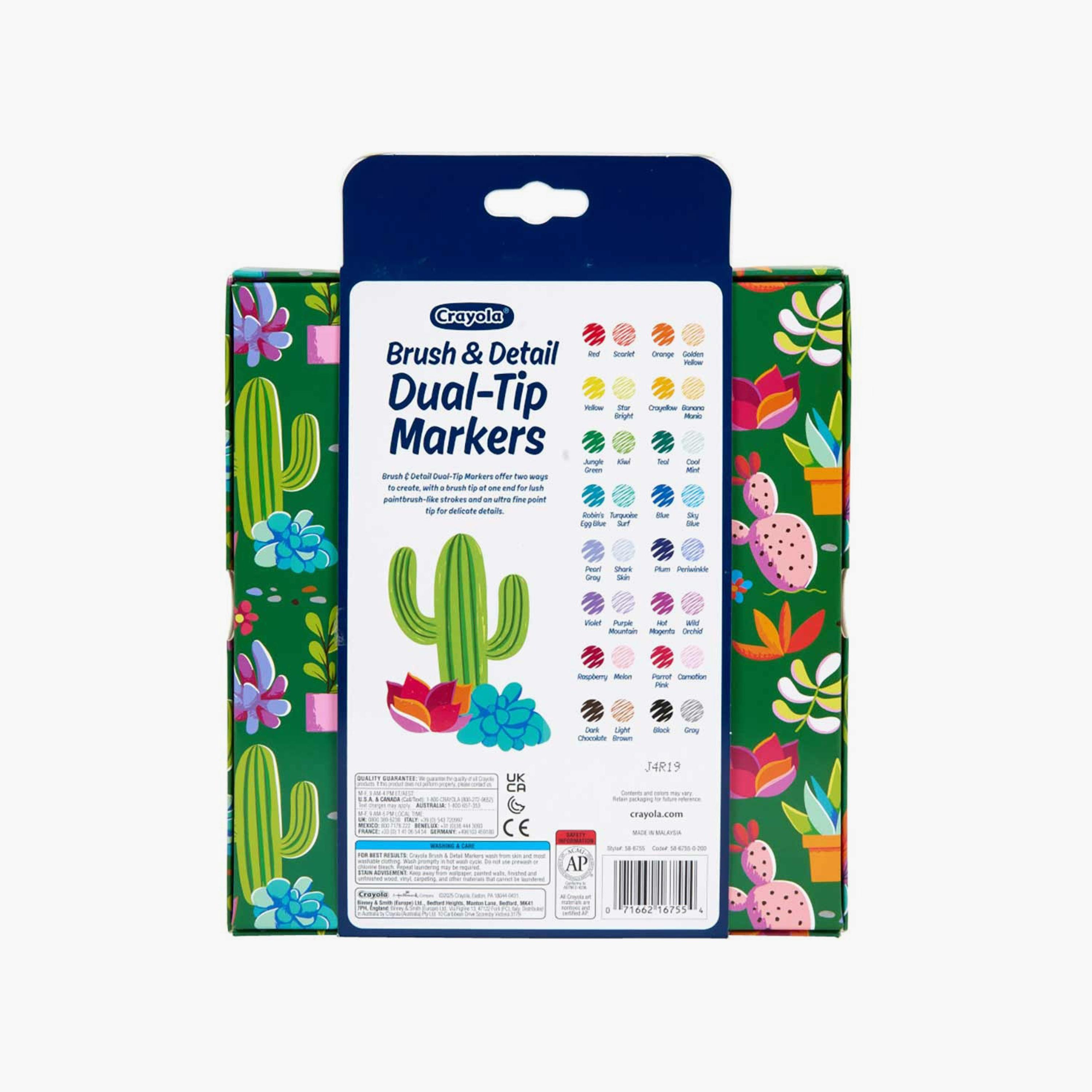 Crayola 16-Piece Brush & Detail Dual-Ended Markers-school-stationery-sets-image-5