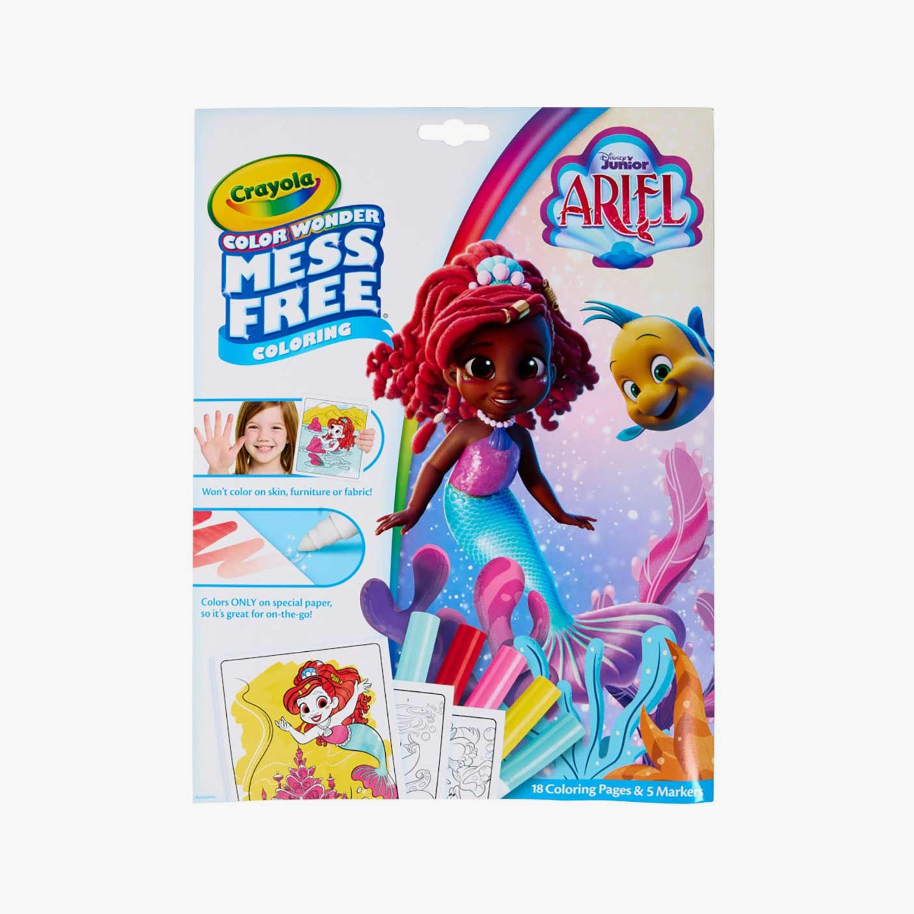 Crayola Colour Wonder Ariel Mess-Free Colouring Set – Disney Junior-school-stationery-sets-image-2