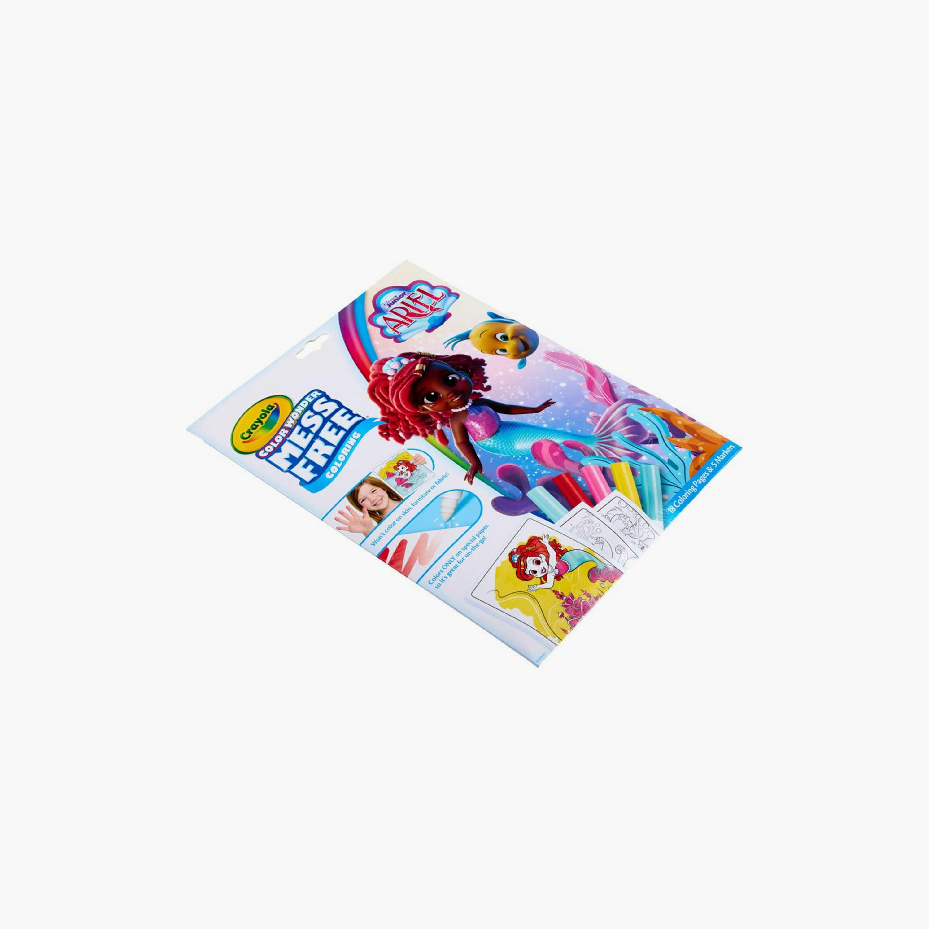 Crayola Colour Wonder Ariel Mess-Free Colouring Set – Disney Junior-school-stationery-sets-image-4