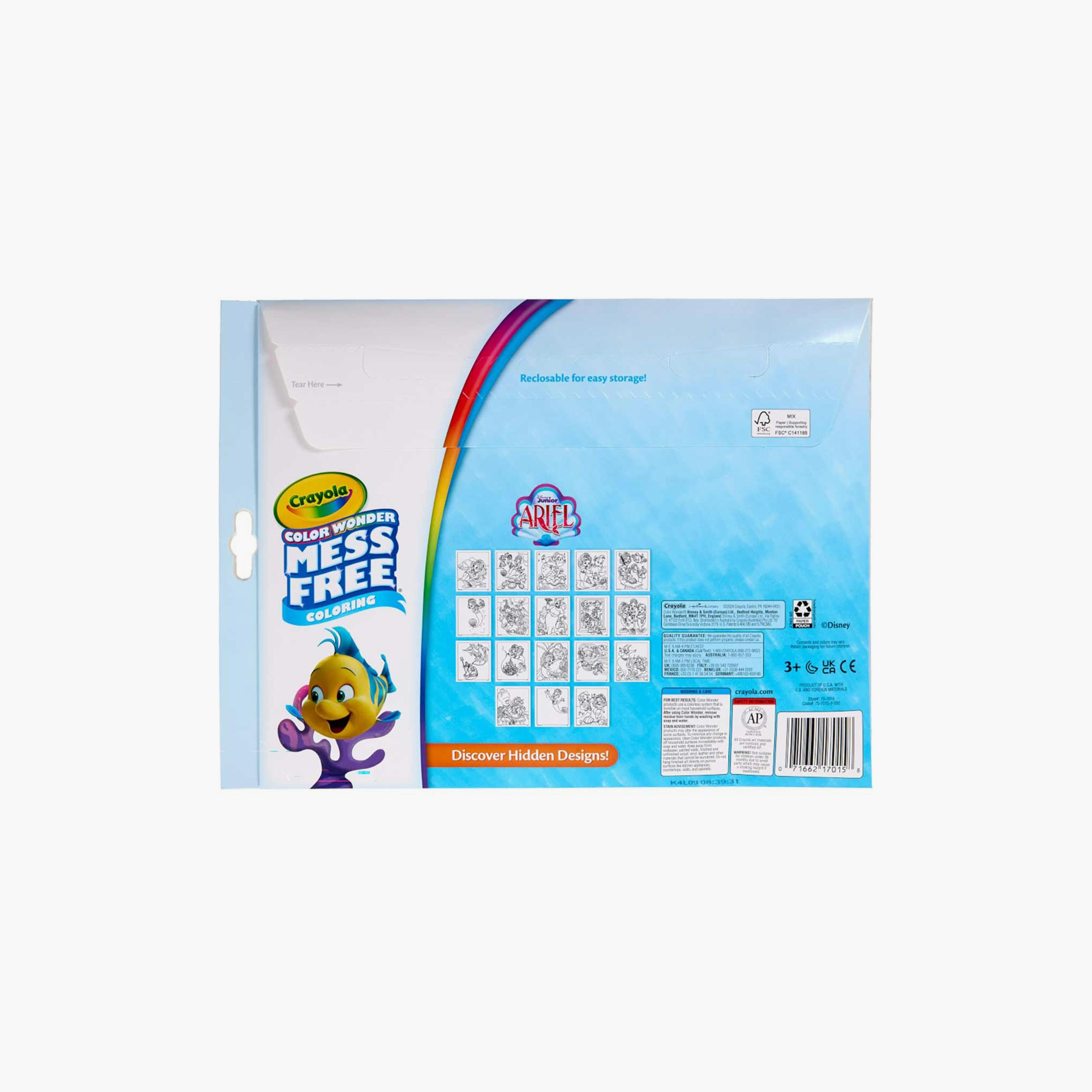 Crayola Colour Wonder Ariel Mess-Free Colouring Set – Disney Junior-school-stationery-sets-image-5