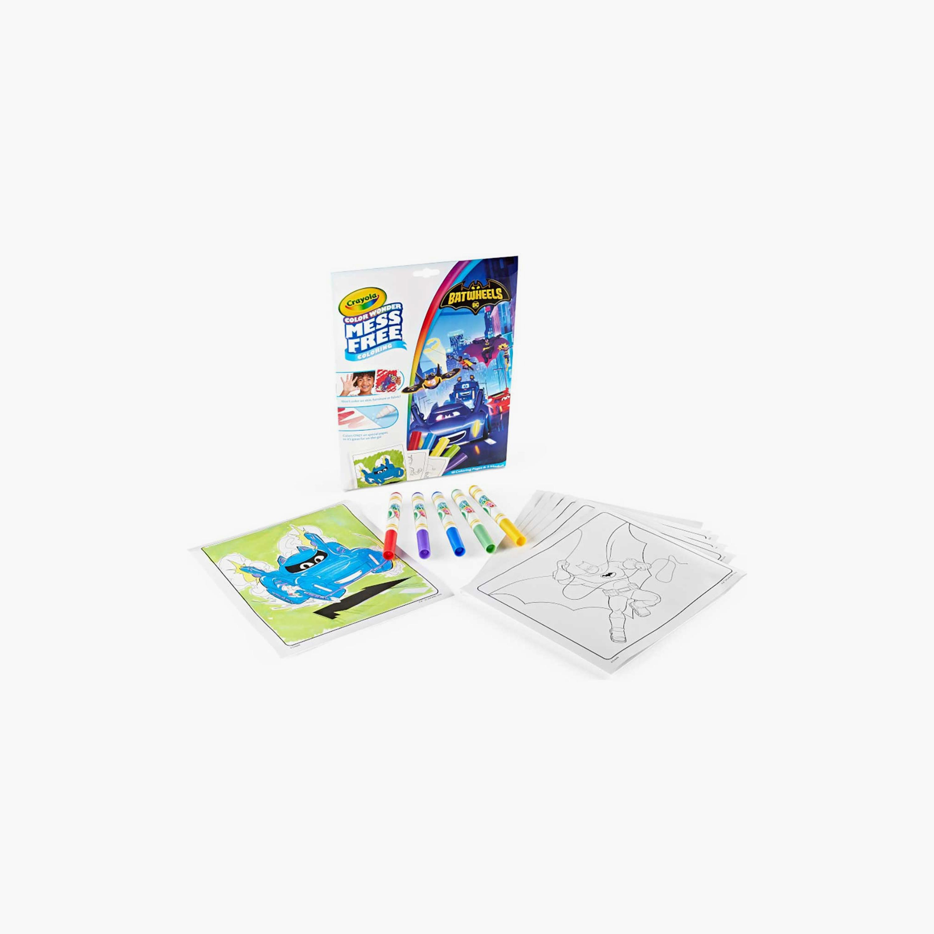Crayola Colour Wonder Bat Wheels Activity Set-school-stationery-sets-image-1