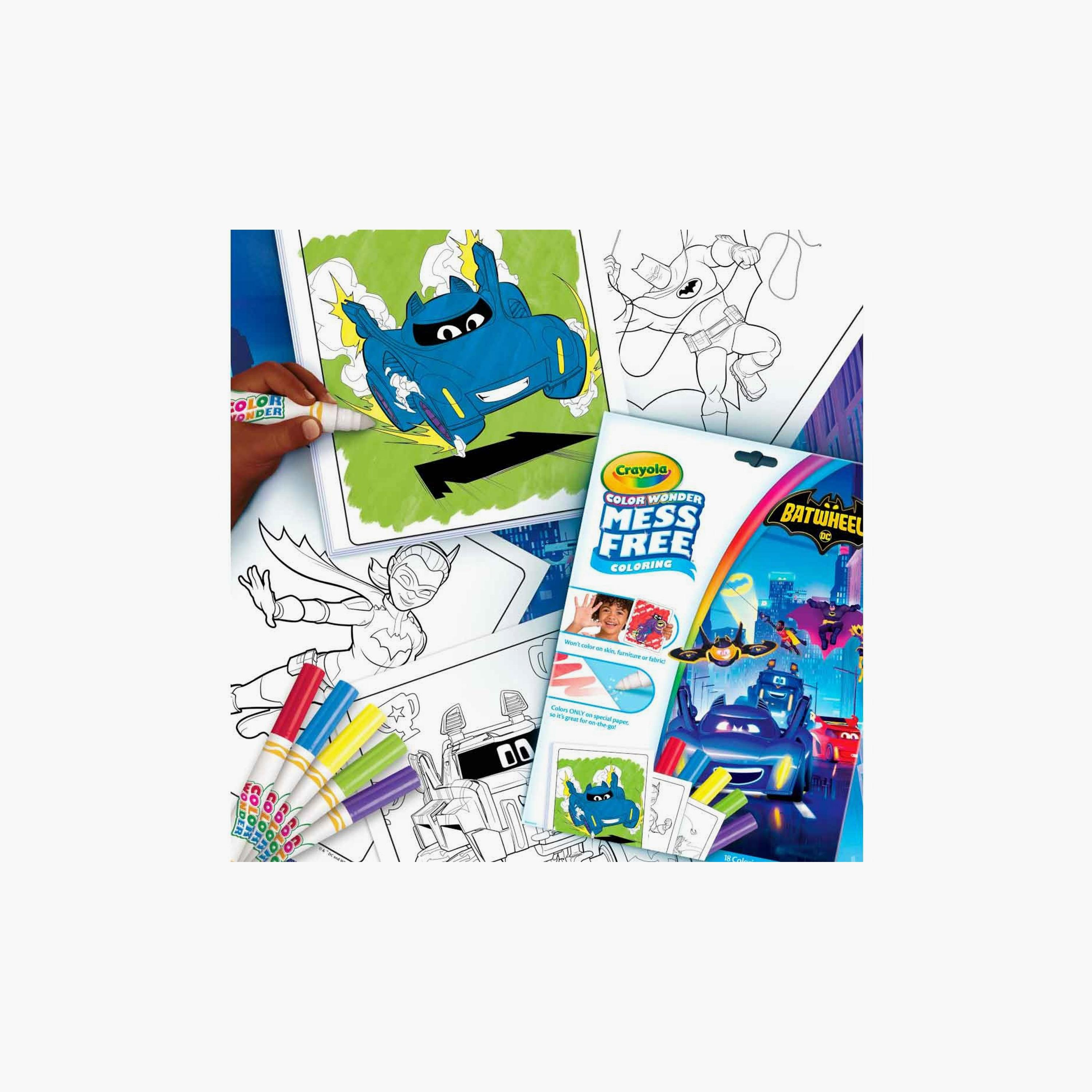 Crayola Colour Wonder Bat Wheels Activity Set-school-stationery-sets-image-3