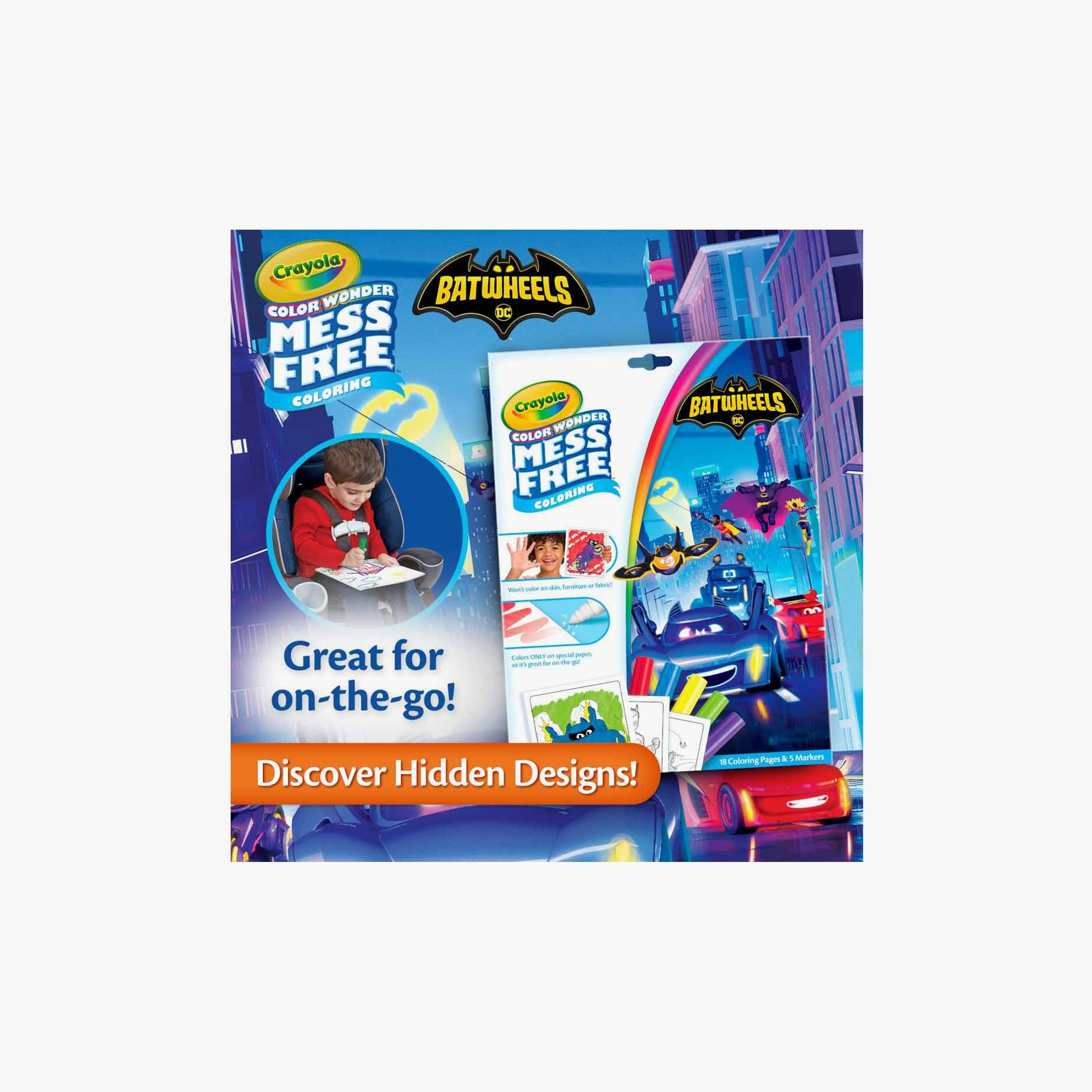 Crayola Colour Wonder Bat Wheels Activity Set-school-stationery-sets-image-4