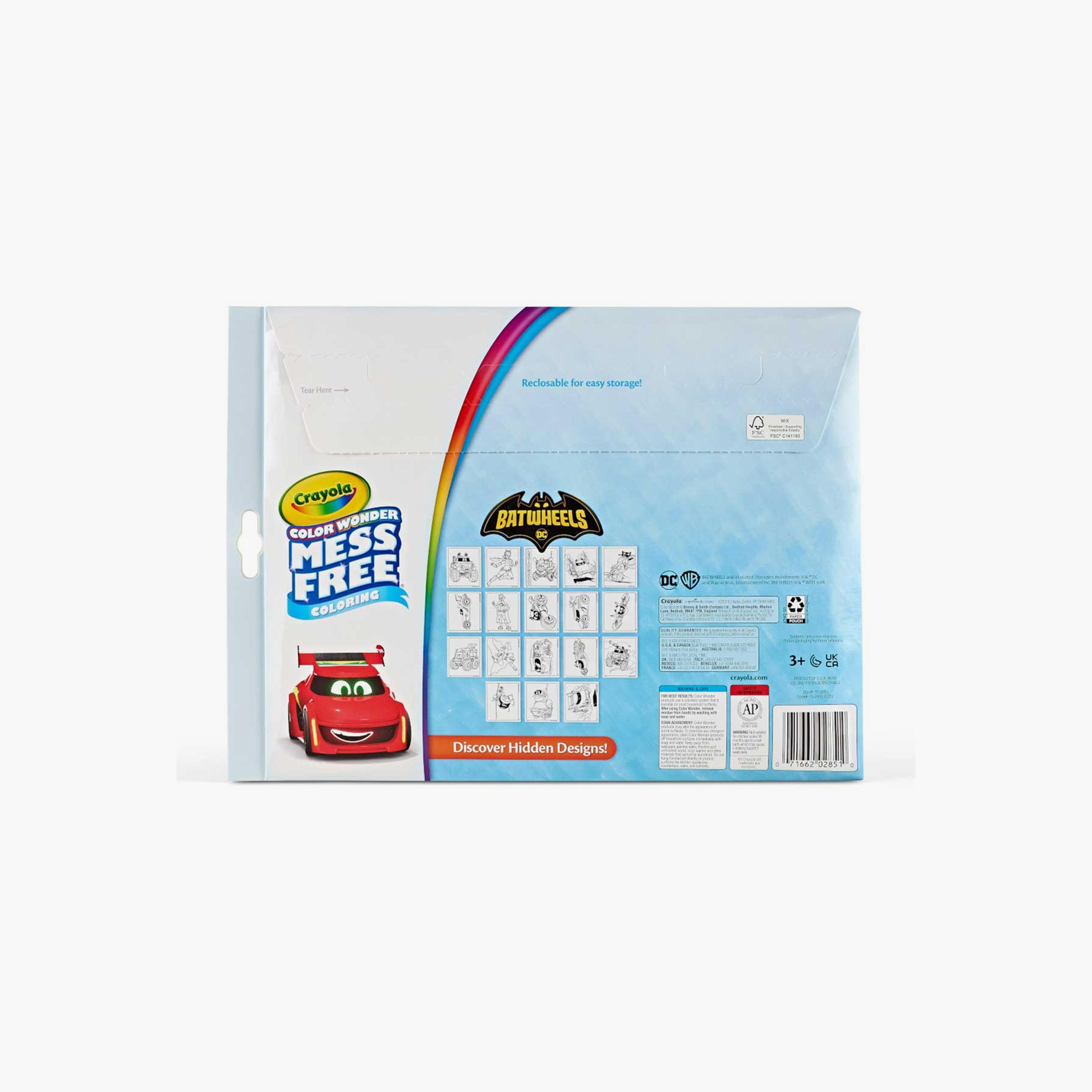 Crayola Colour Wonder Bat Wheels Activity Set-school-stationery-sets-image-6
