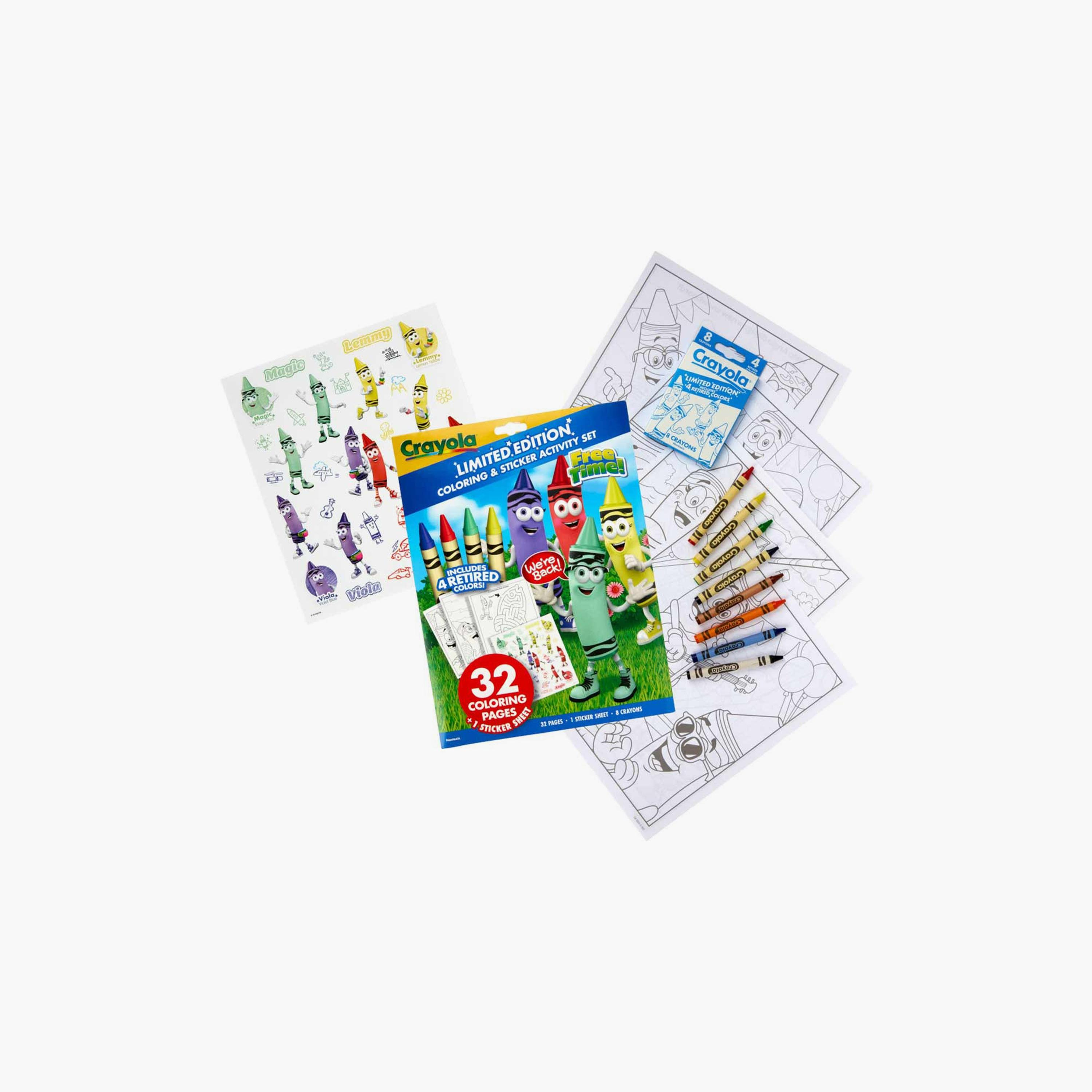 مجموعة تلوين وأنشطة ألوان ريتايرد وقت الفراغ من كرايولا-school-stationery-sets-image-1