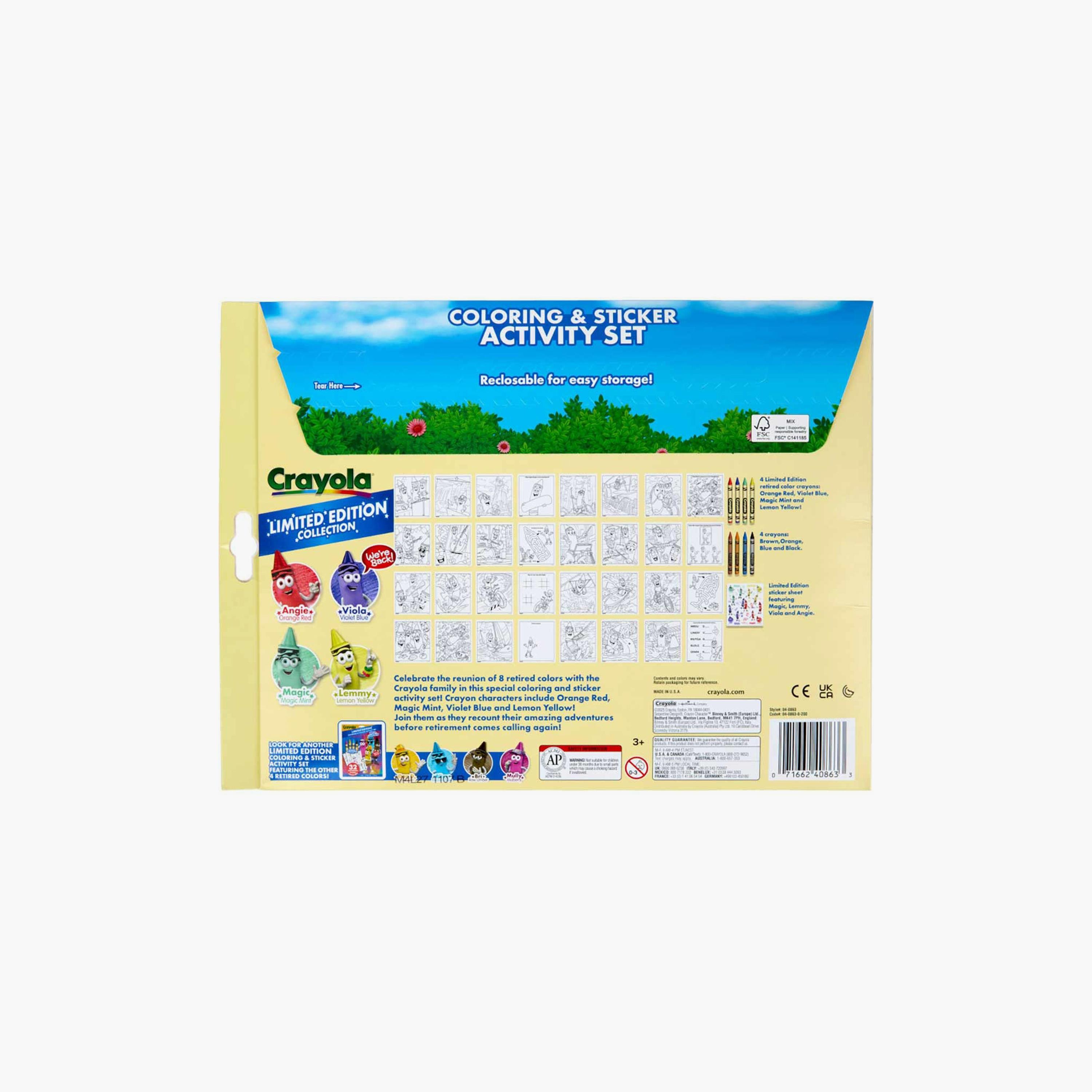 مجموعة تلوين وأنشطة ألوان ريتايرد وقت الفراغ من كرايولا-school-stationery-sets-image-5