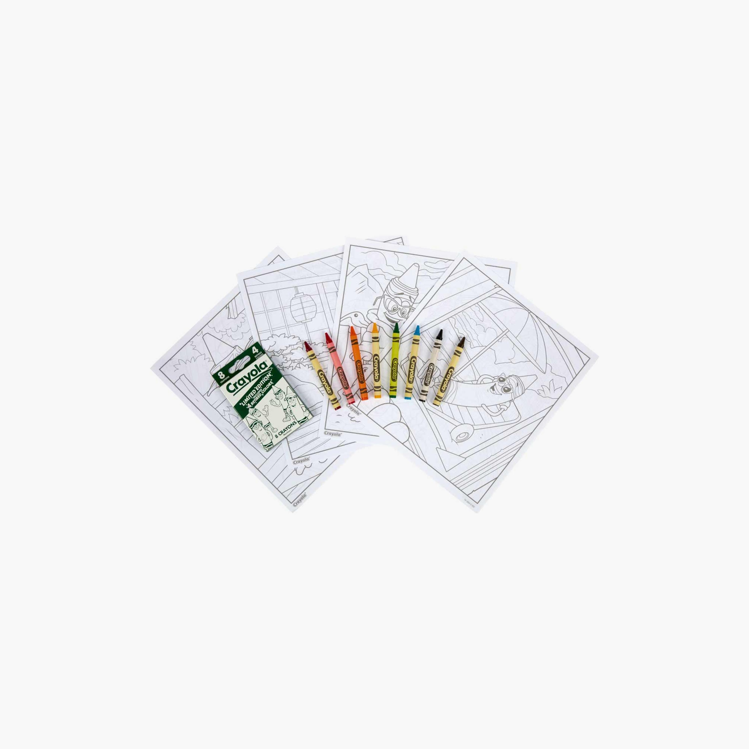 Crayola Retired Colors Wild Journeys Colouring & Activity Set-school-stationery-sets-image-1