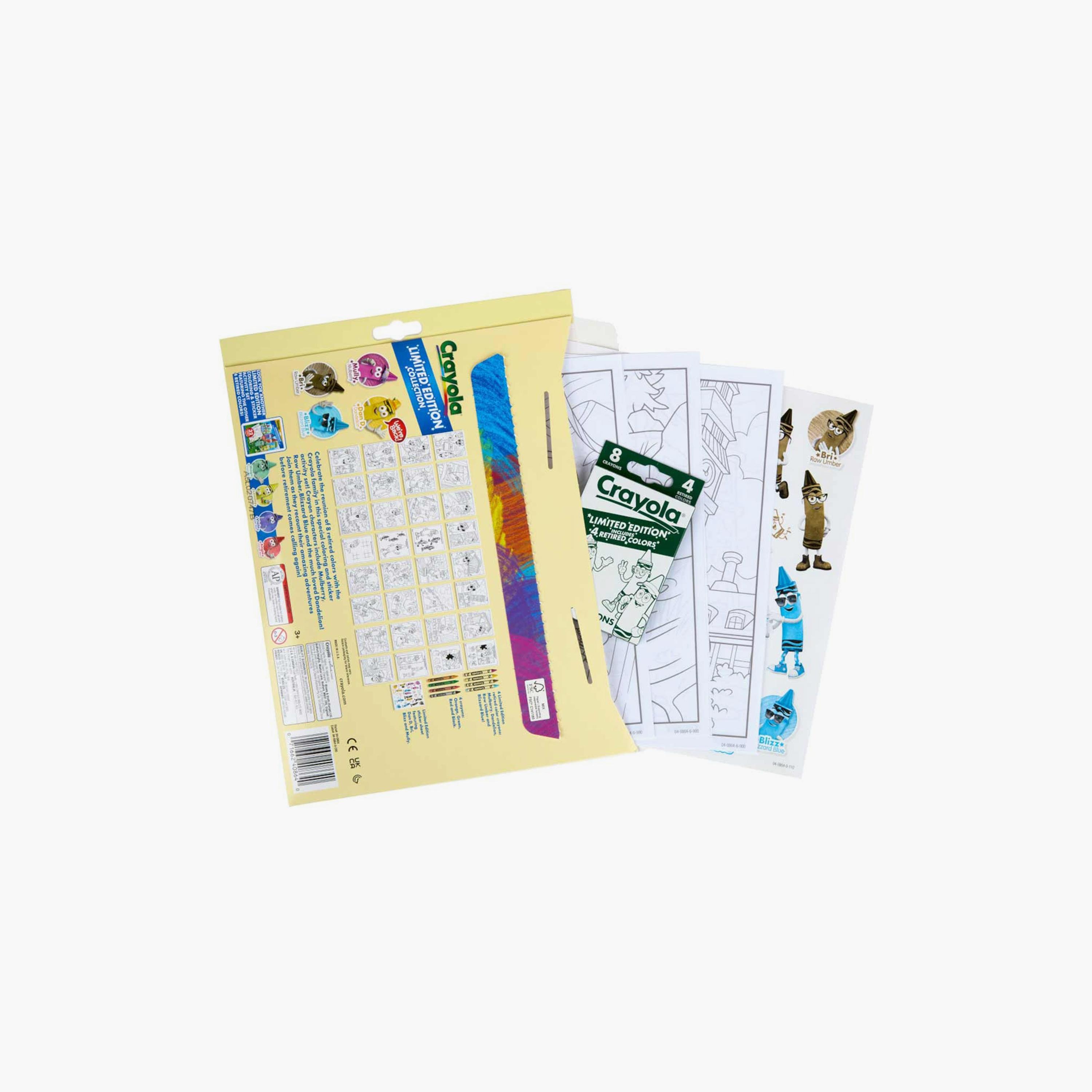 Crayola Retired Colors Wild Journeys Colouring & Activity Set-school-stationery-sets-image-5